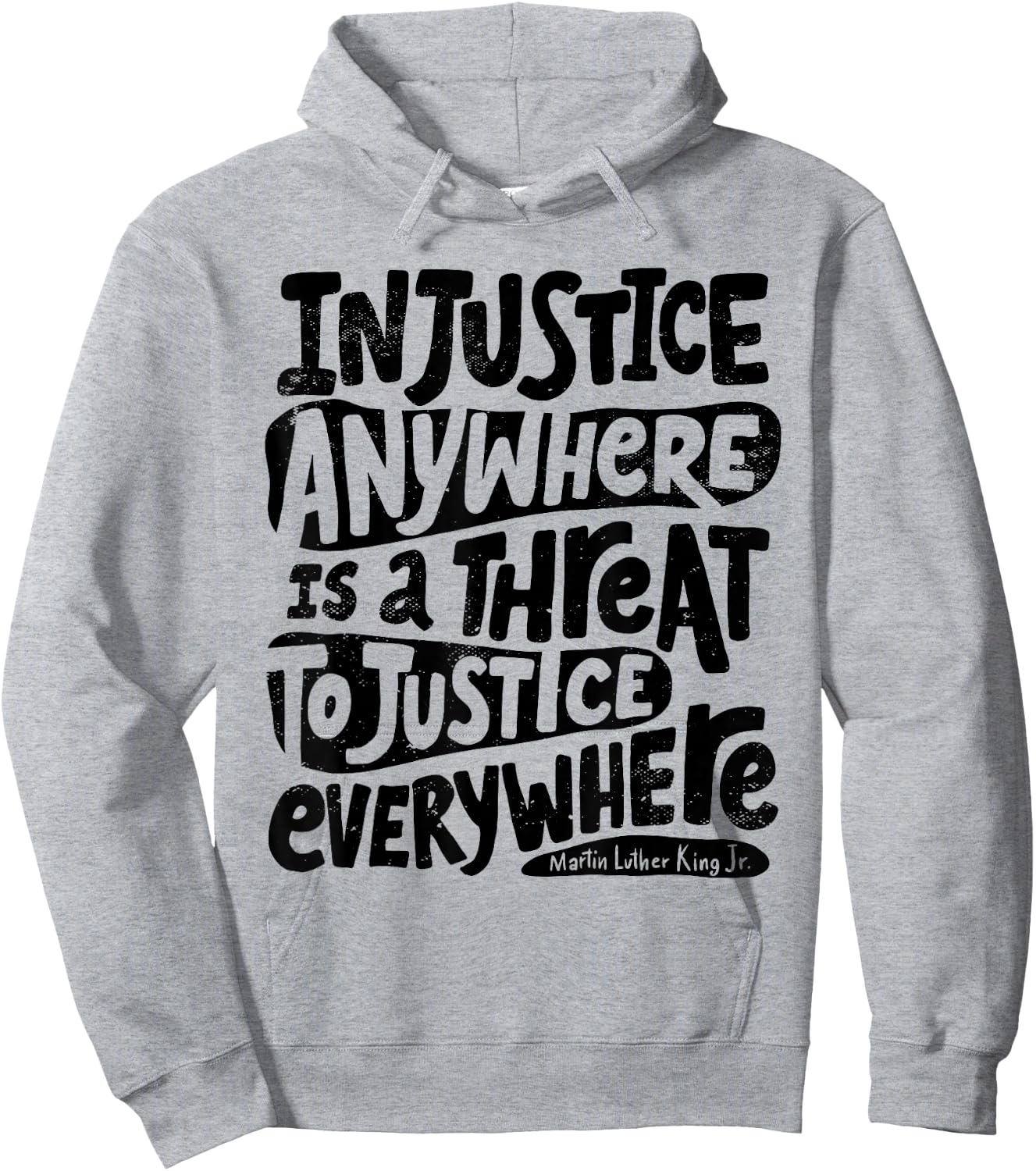 Black Lives Matter African American Protest Racism BLM Small Hoodie - Hoodie | Ash
