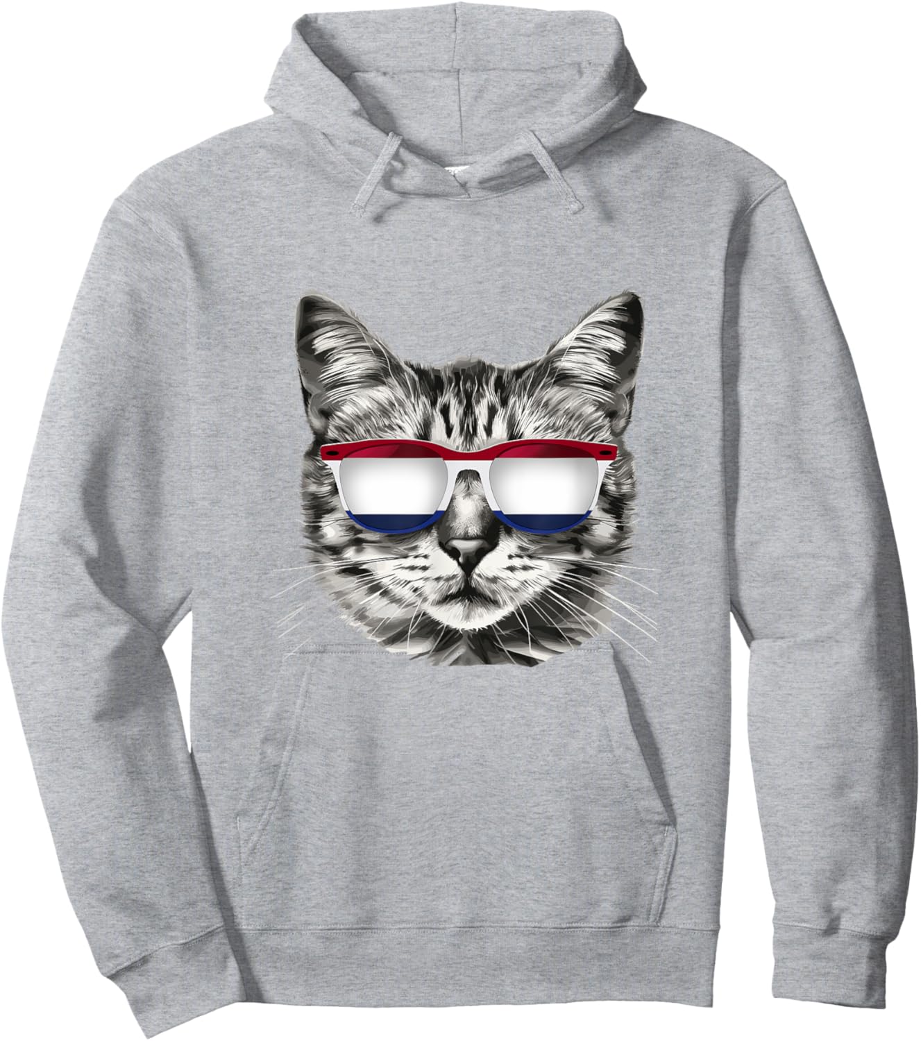 Dutch Flag Cat Owner Souvenirs Products Kitten Netherlands Women Kids Hoodie - Hoodie | Ash