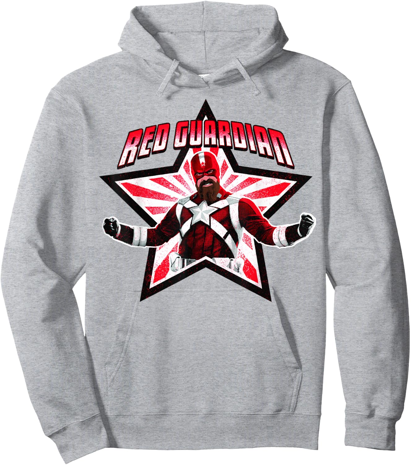 Marvel Black Widow Red Guardian Portrait Hoodie - Hoodie | Ash