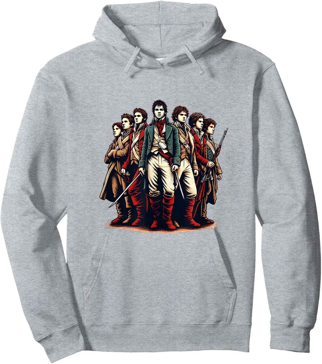 Les Mis Barricade Boys Hoodie - Hoodie | Ash