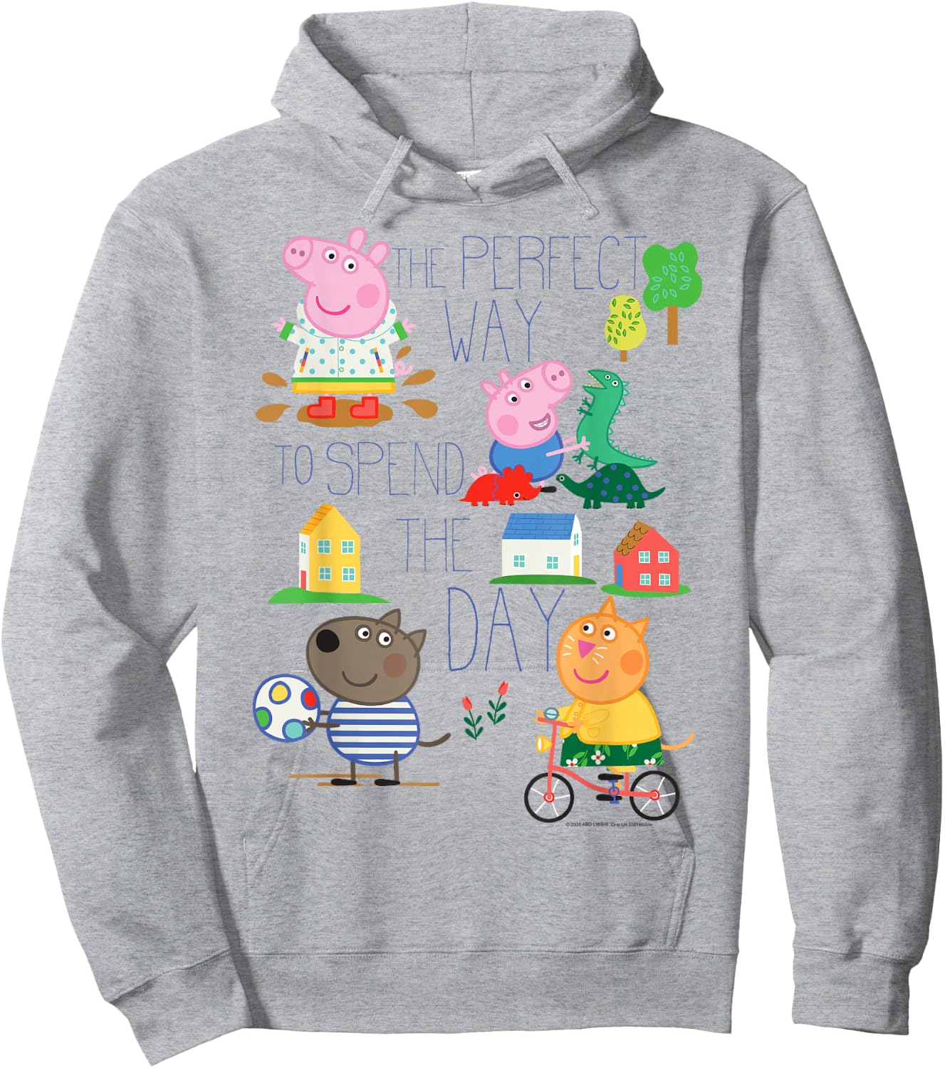Peppa Pig Perfect Day Hoodie - Hoodie | Ash