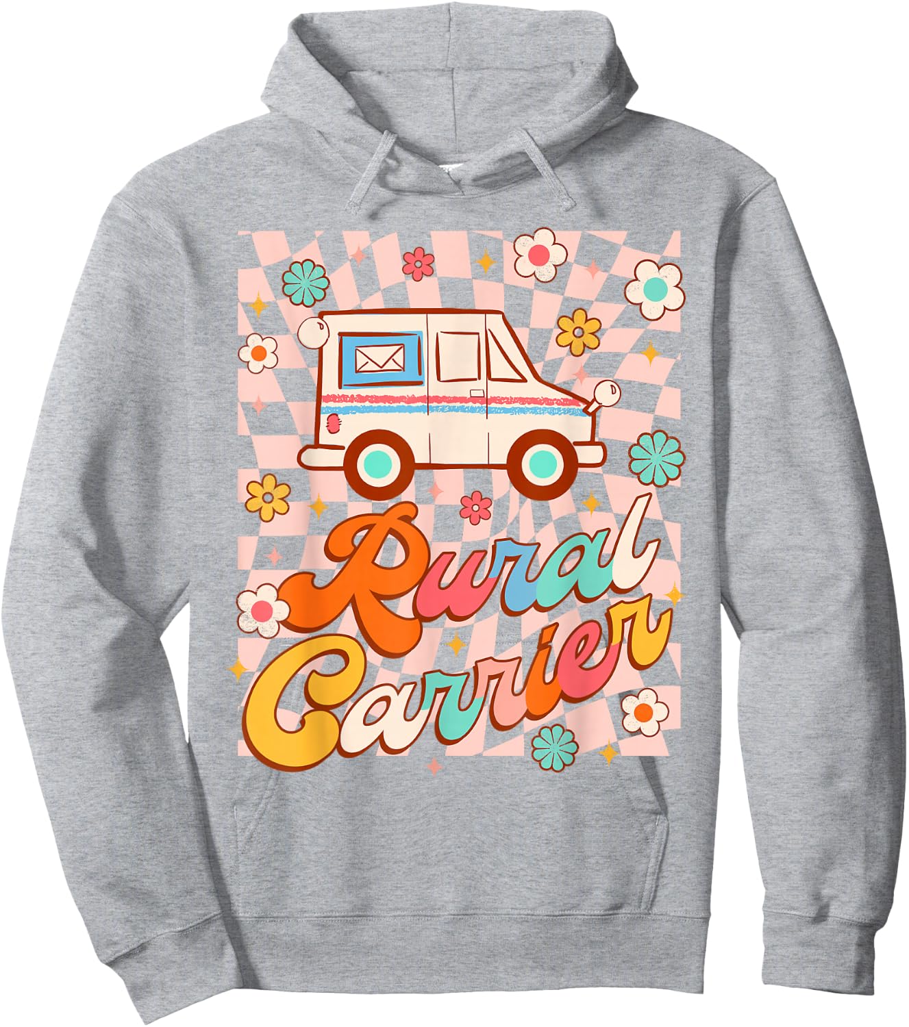 Postal Worker Mailman Postman Mail Carrier Rural Carrier Hoodie - Hoodie | Ash
