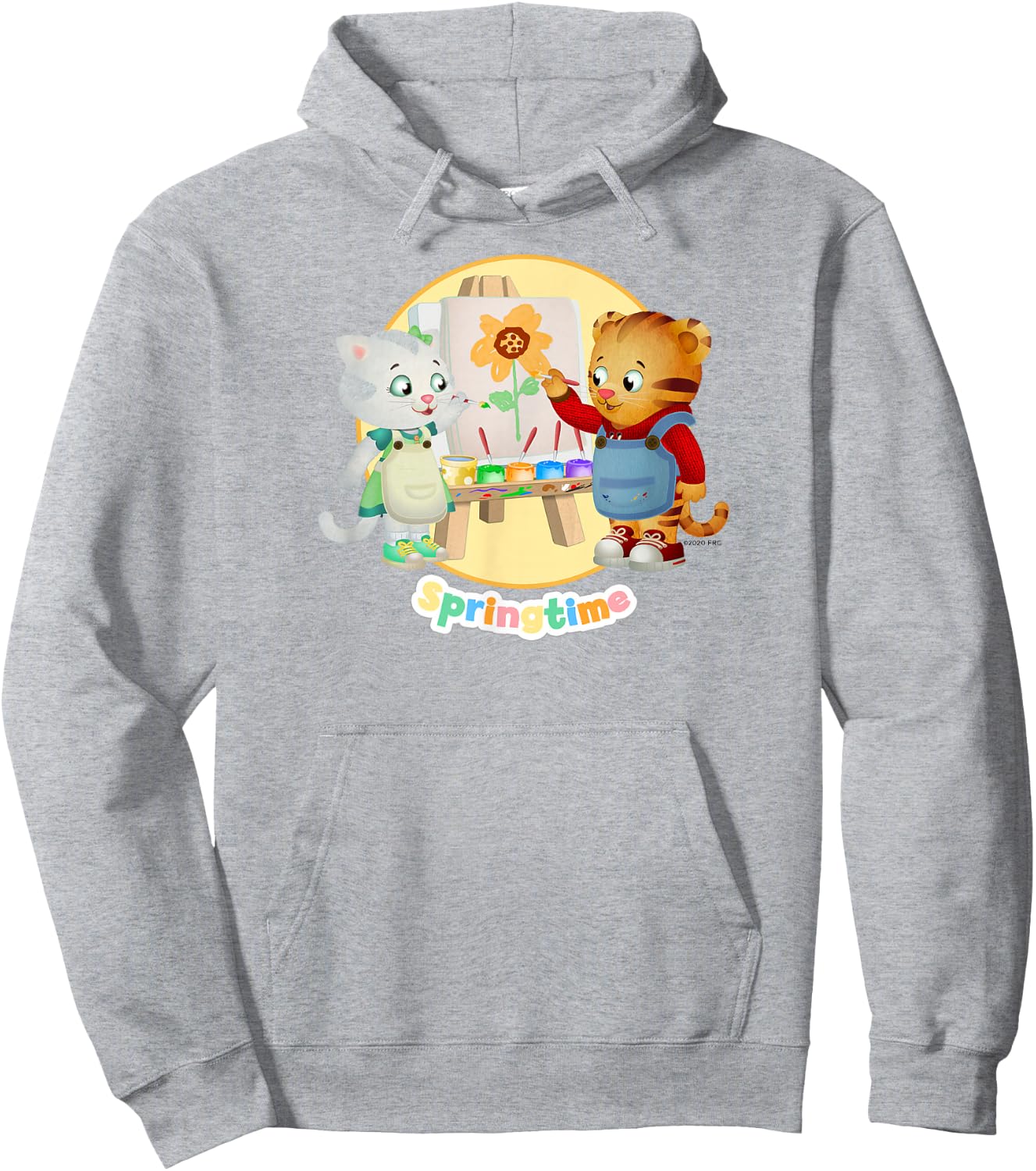 Daniel Tiger Loves Springtime! Hoodie - Hoodie | Ash