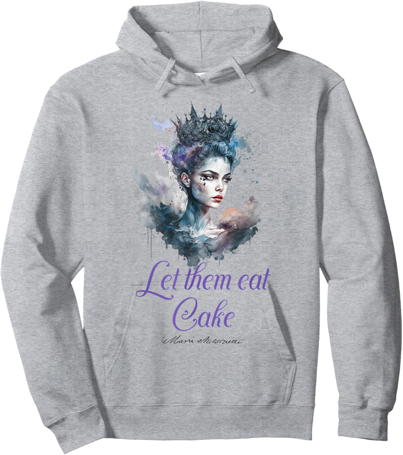 Marie Antoinette quote s 'Let them eat Cake'! French History Hoodie - Hoodie | Ash