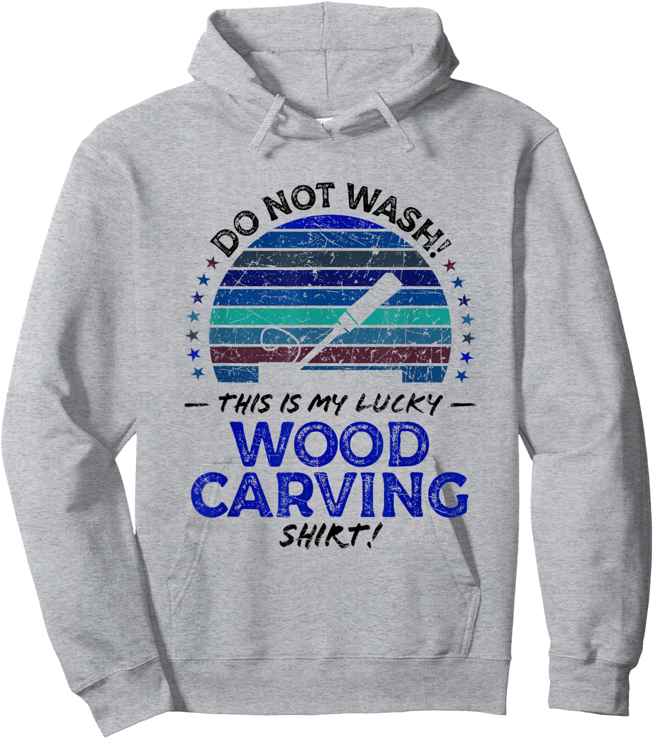 Wood Carver Funny Carving Lover Quote Dad Husband Graphic Hoodie - Hoodie | Ash