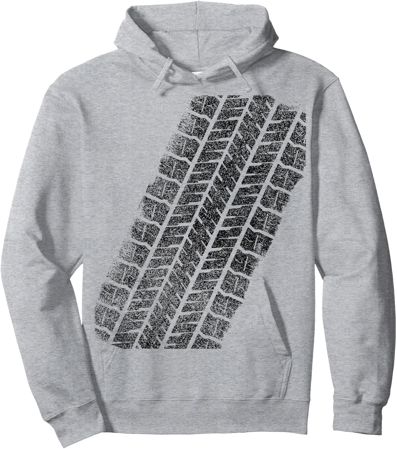 Tire Track funny halloween Hoodie - Hoodie | Ash
