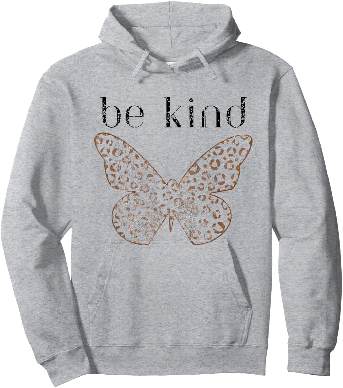 Be Kind Butterfly Hoodie - Hoodie | Ash