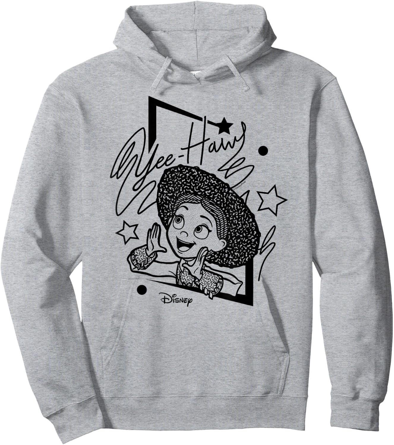 Toy Story - Jesse Yeehaw Hoodie - Hoodie | Ash