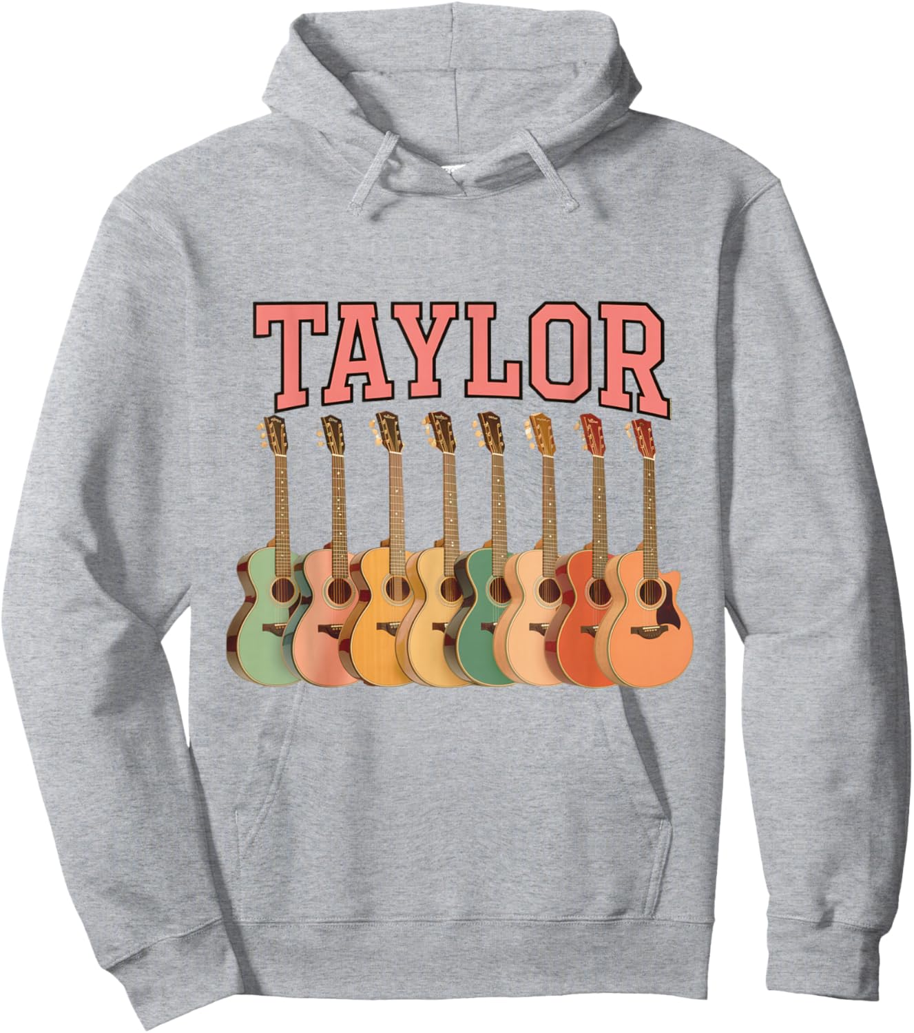 Taylor Guitar Collegiate Hoodie - Hoodie | Ash