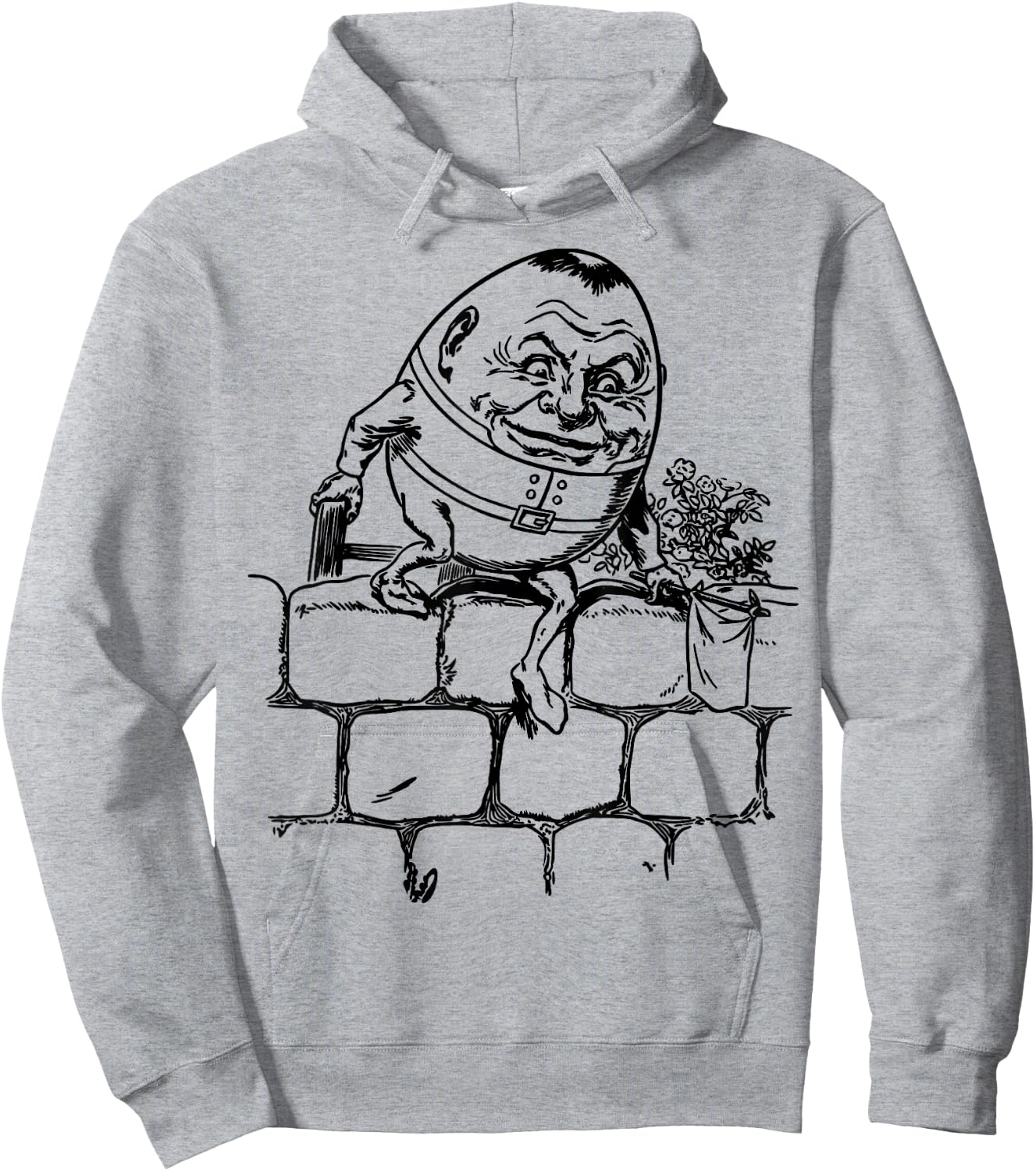 Humpty Dumpty Wall Hoodie - Hoodie | Ash
