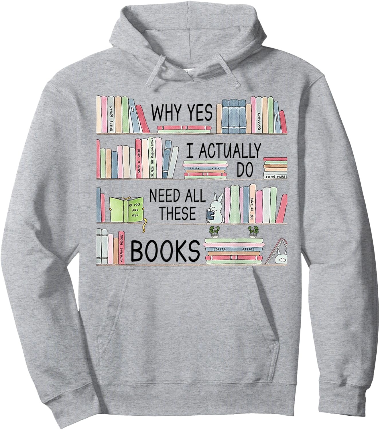 Why yes i actually do need all these books Hoodie - Hoodie | Ash