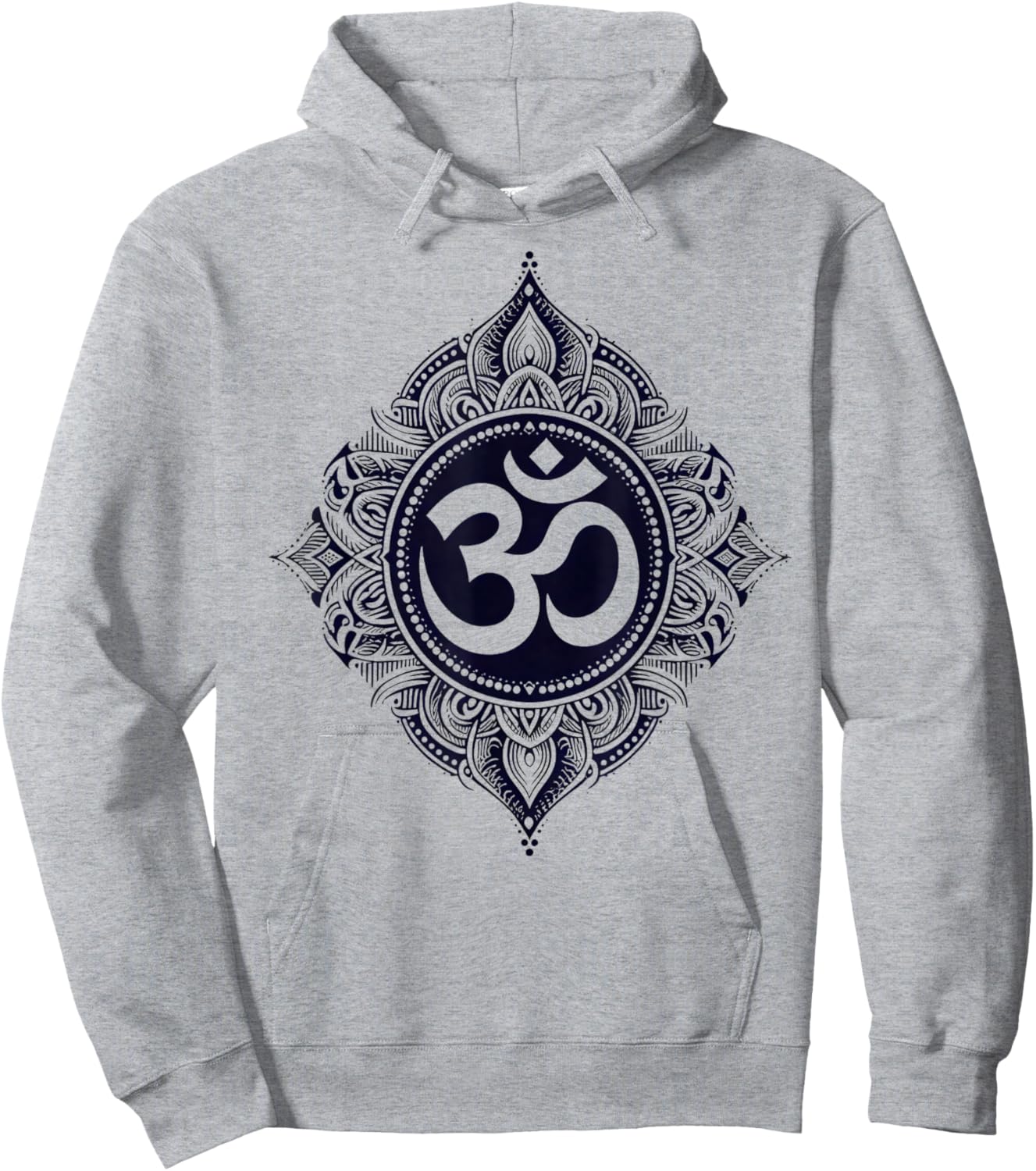 Om Namah Shivaya Buddhism Indian God Ohm Om Durga Puja Hindu Hoodie - Hoodie | Ash