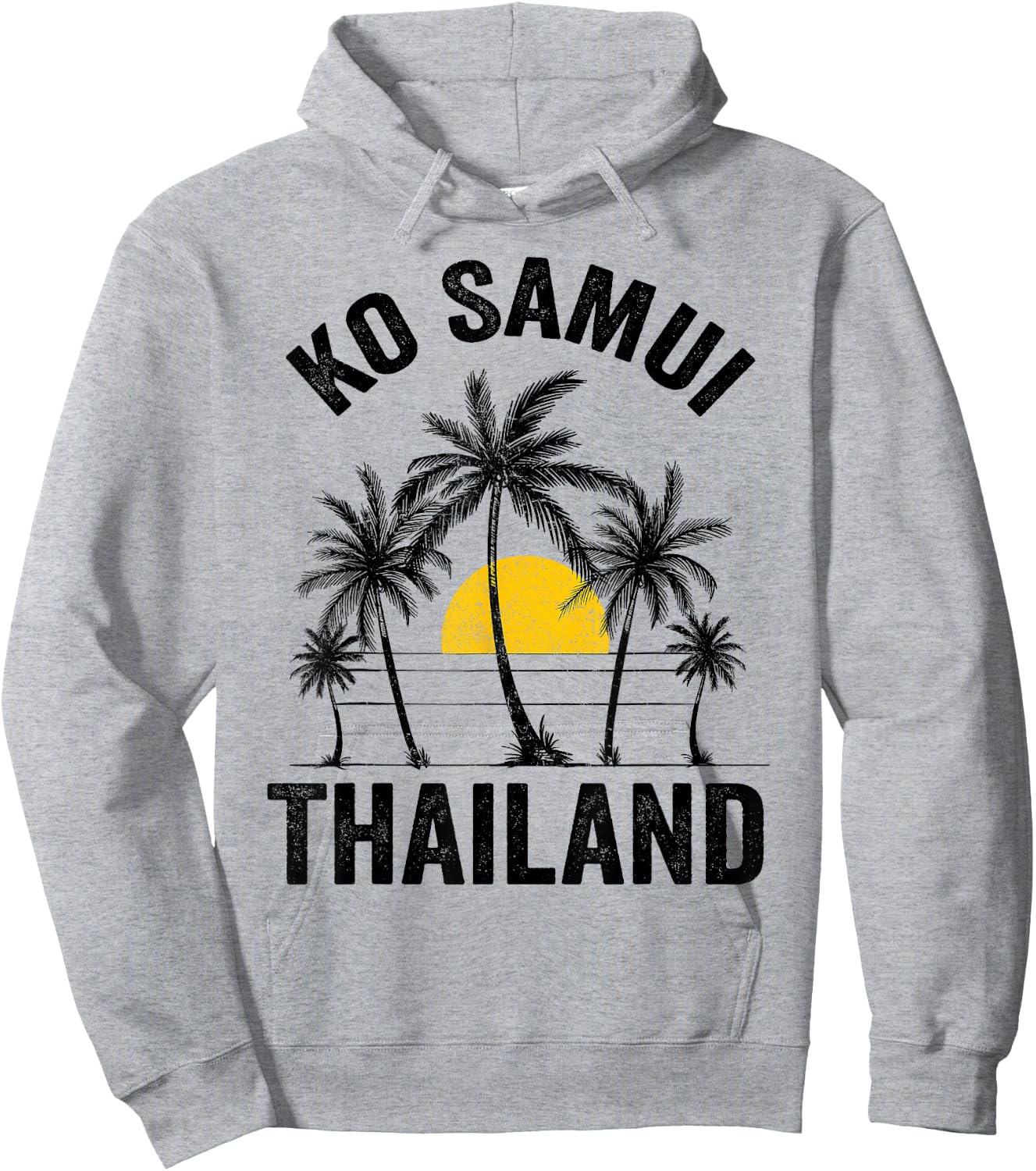 Ko Samui Beach Souvenir T Shirt Thailand 2021 Vacation Hoodie - Hoodie | Ash