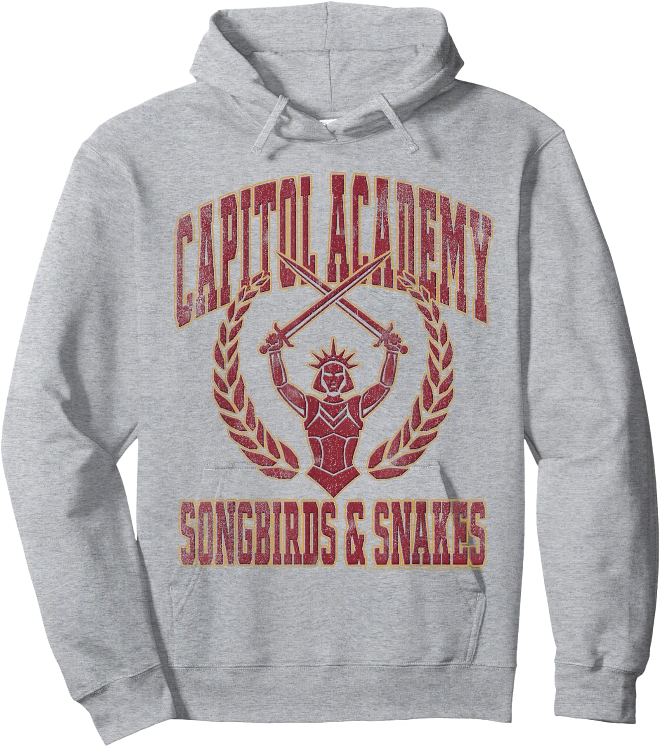 The Ballad of Songbirds and Snakes Capital Academy Crest Hoodie - Hoodie | Ash