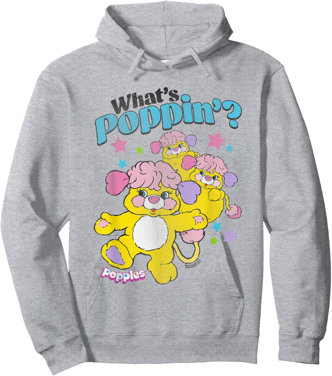 Popples Whats Poppin Hoodie - Hoodie | Ash