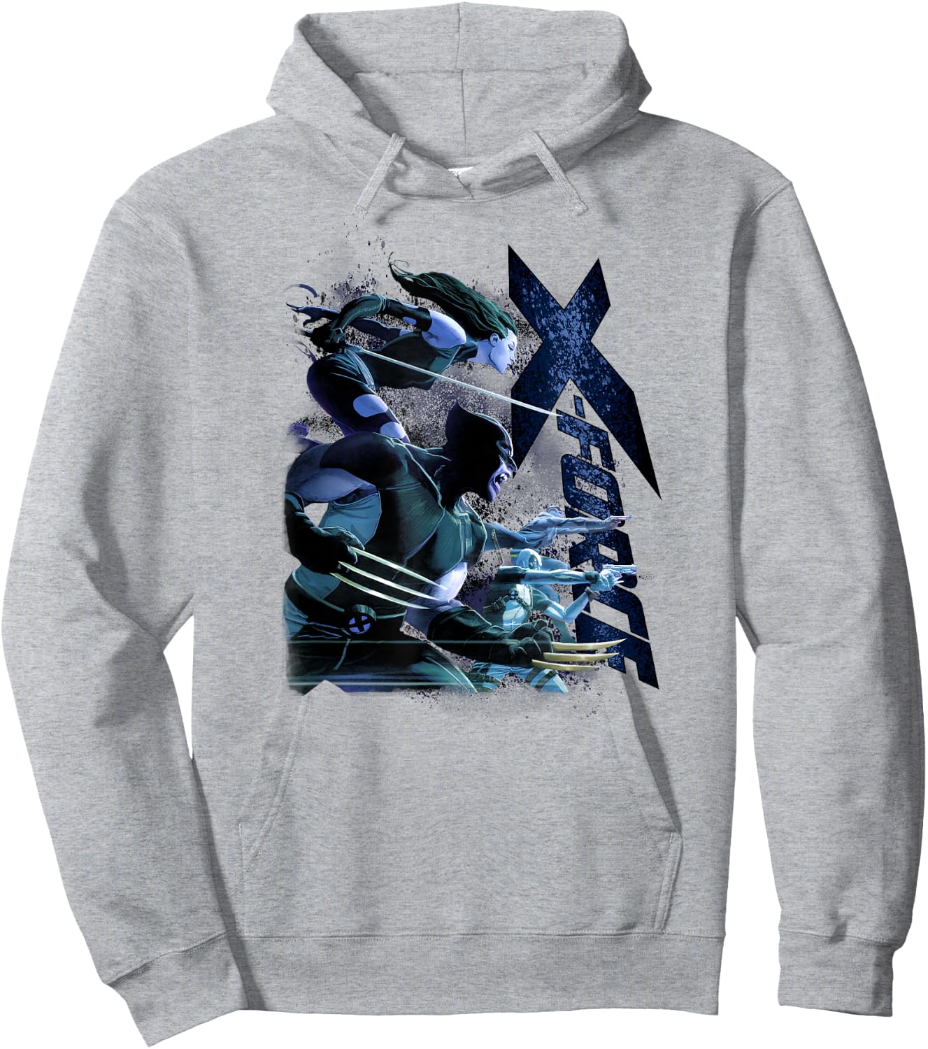 Marvel X-Force Group Shot Advance Hoodie - Hoodie | Ash