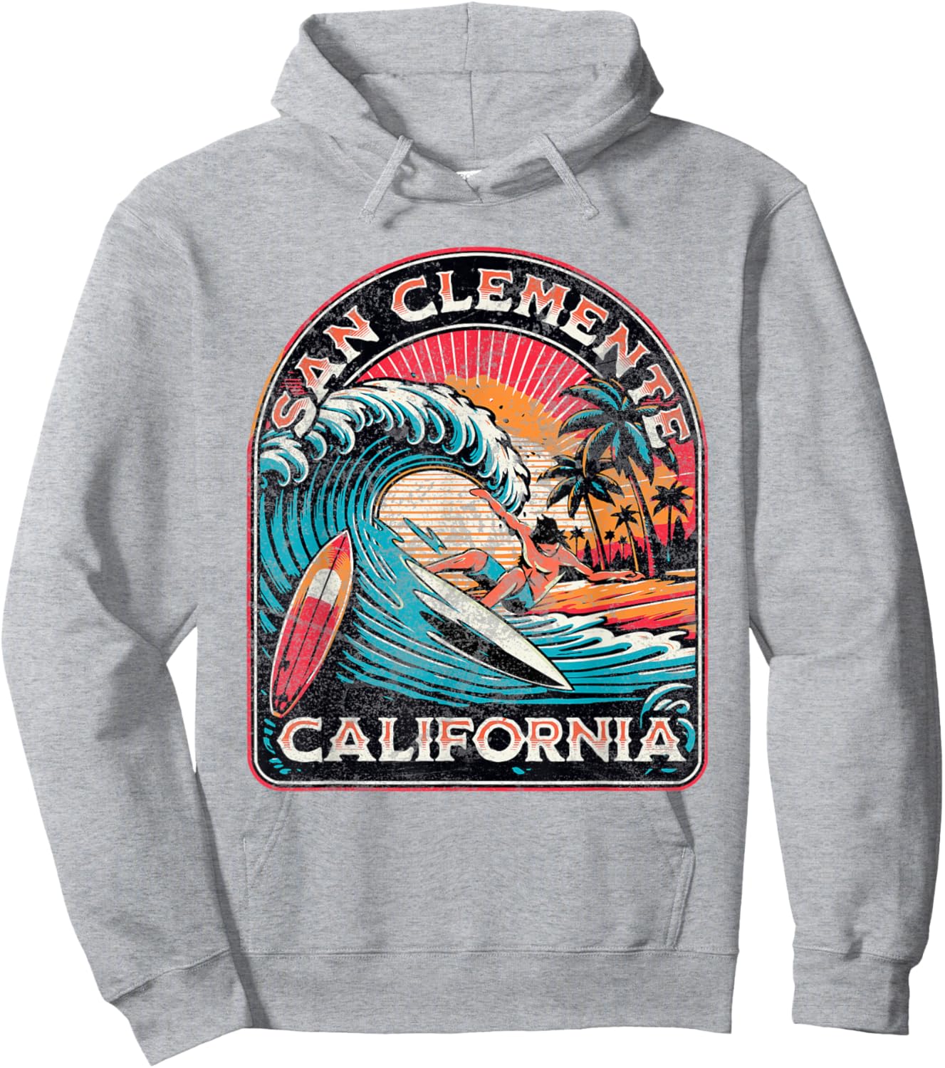 San Clemente Hoodie - Hoodie | Ash
