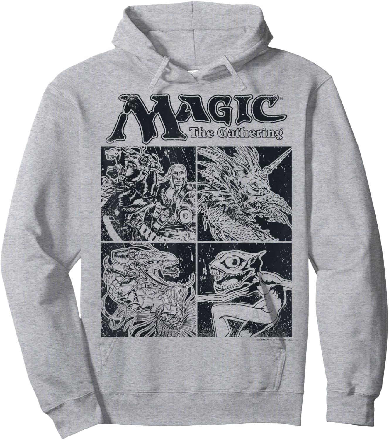 Magic: The Gathering Creature Box Up Hoodie - Hoodie | Ash