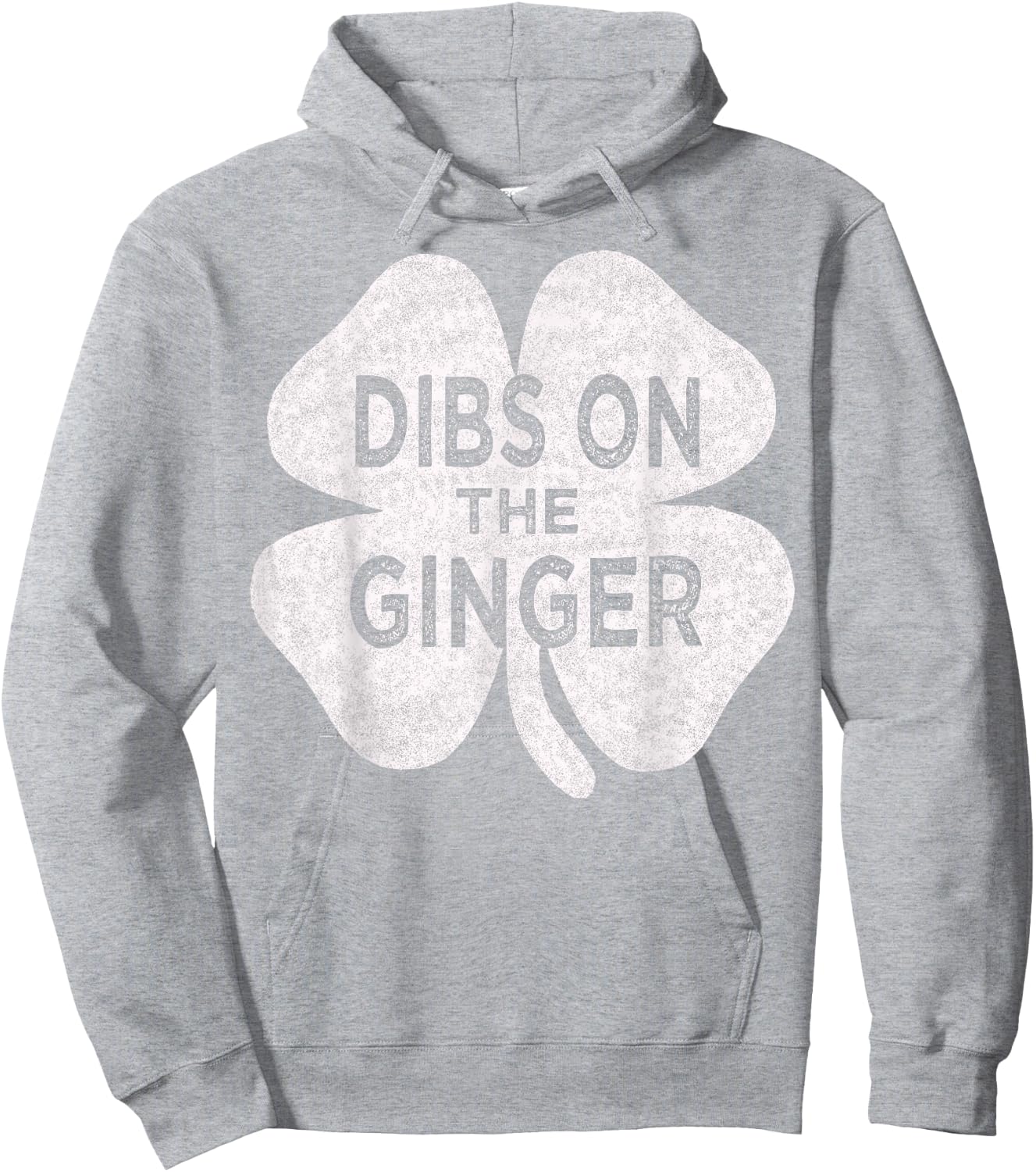 Drinking St patricks day t shirt Dibs On The Ginger Hoodie - Hoodie | Ash