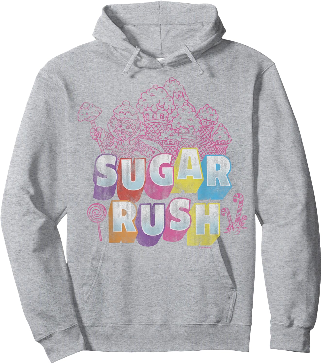 Candy Land Sugar Rush Hoodie - Hoodie | Ash