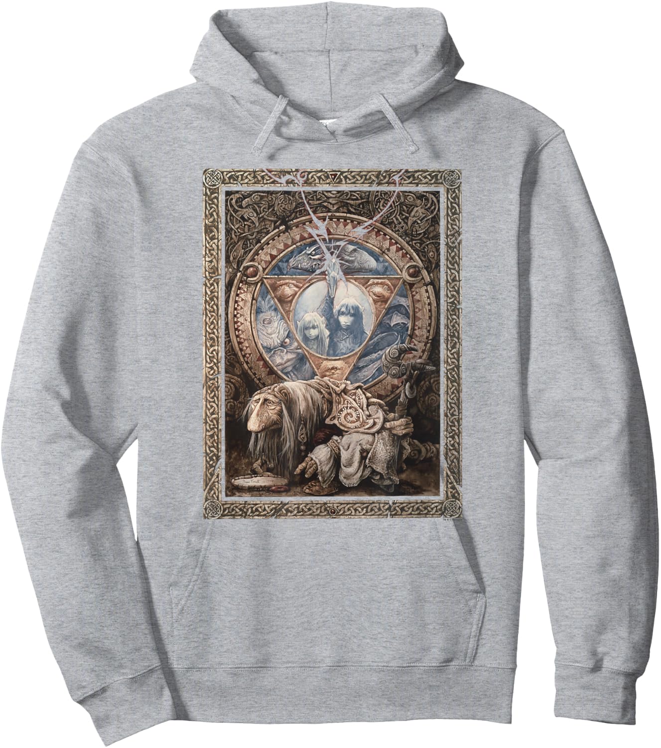 The Dark Crystal Ornate Poster Small Hoodie - Hoodie | Ash