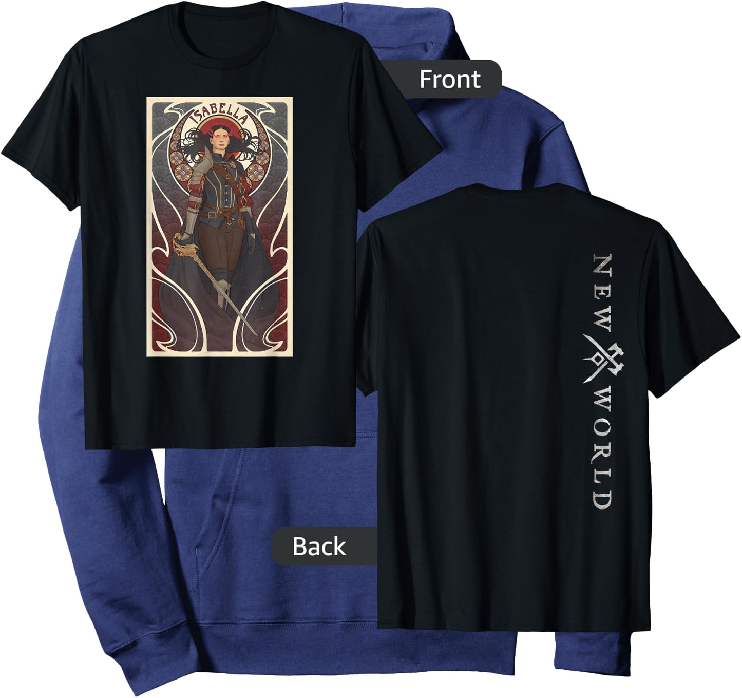 New World Isabella Hoodie - Hoodie | Navy