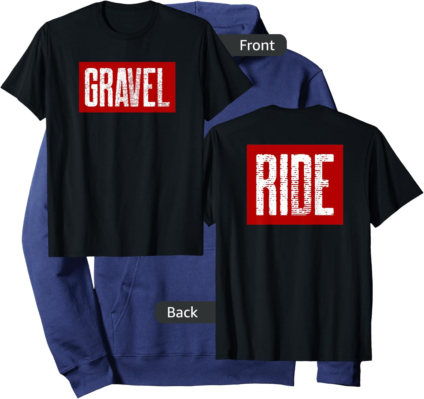 Gravel bike, Gravel biking Hoodie - Hoodie | Navy
