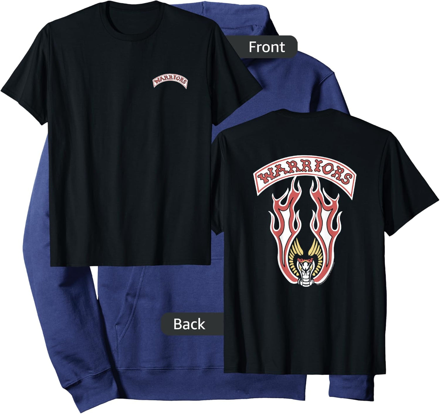 The Warriors Gang Logo Hoodie - Hoodie | Navy