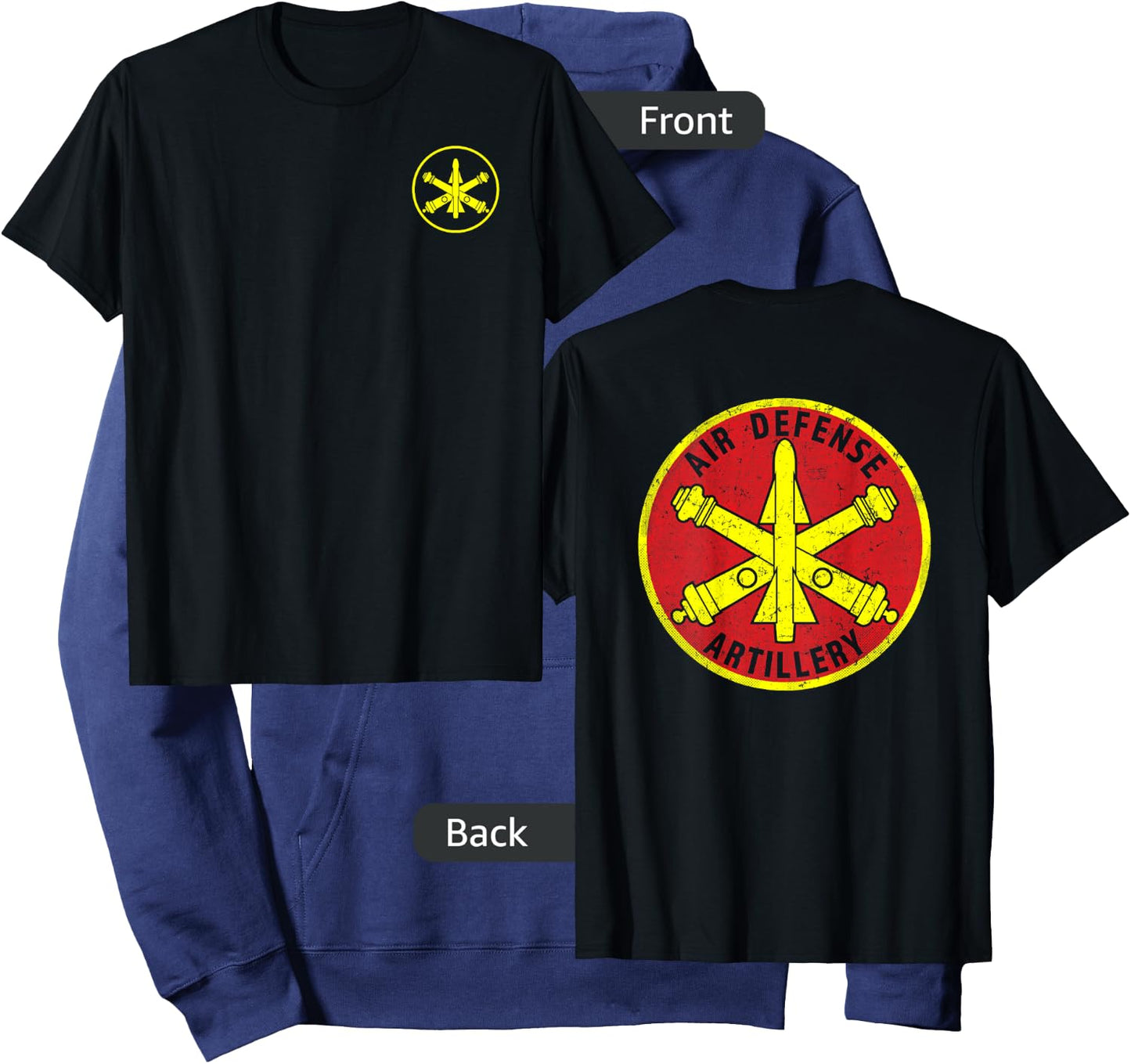 Air Defense Artillery branch insignia - Fort Sill Hoodie - Hoodie | Navy