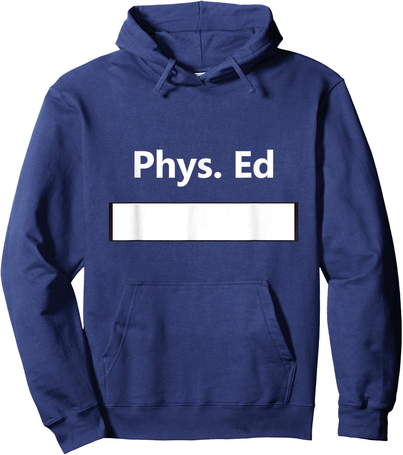 PE Class Gym Physical Education Uniform School Student Gift Hoodie - Hoodie | Navy