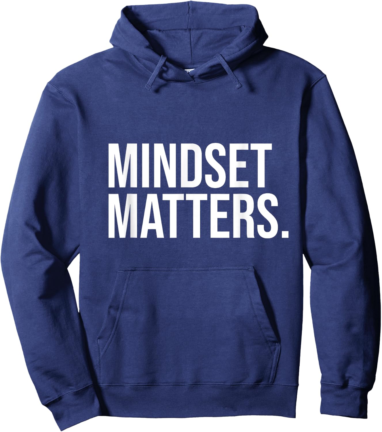 Mindset Matters Abundance Manifest Goals Life Positivity Hoodie - Hoodie | Navy