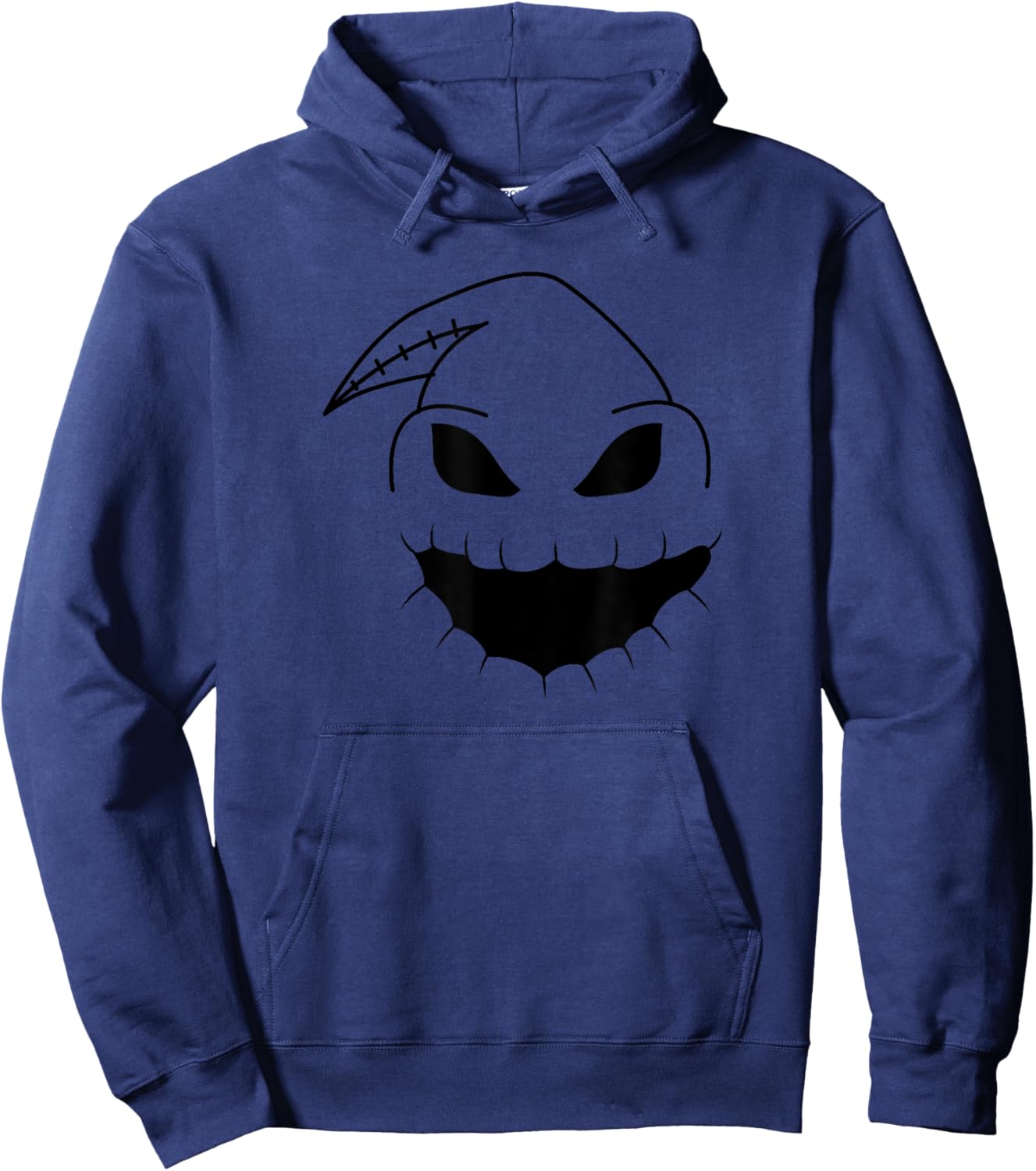 Oogie King of All Bugs Face Hoodie - Hoodie | Navy