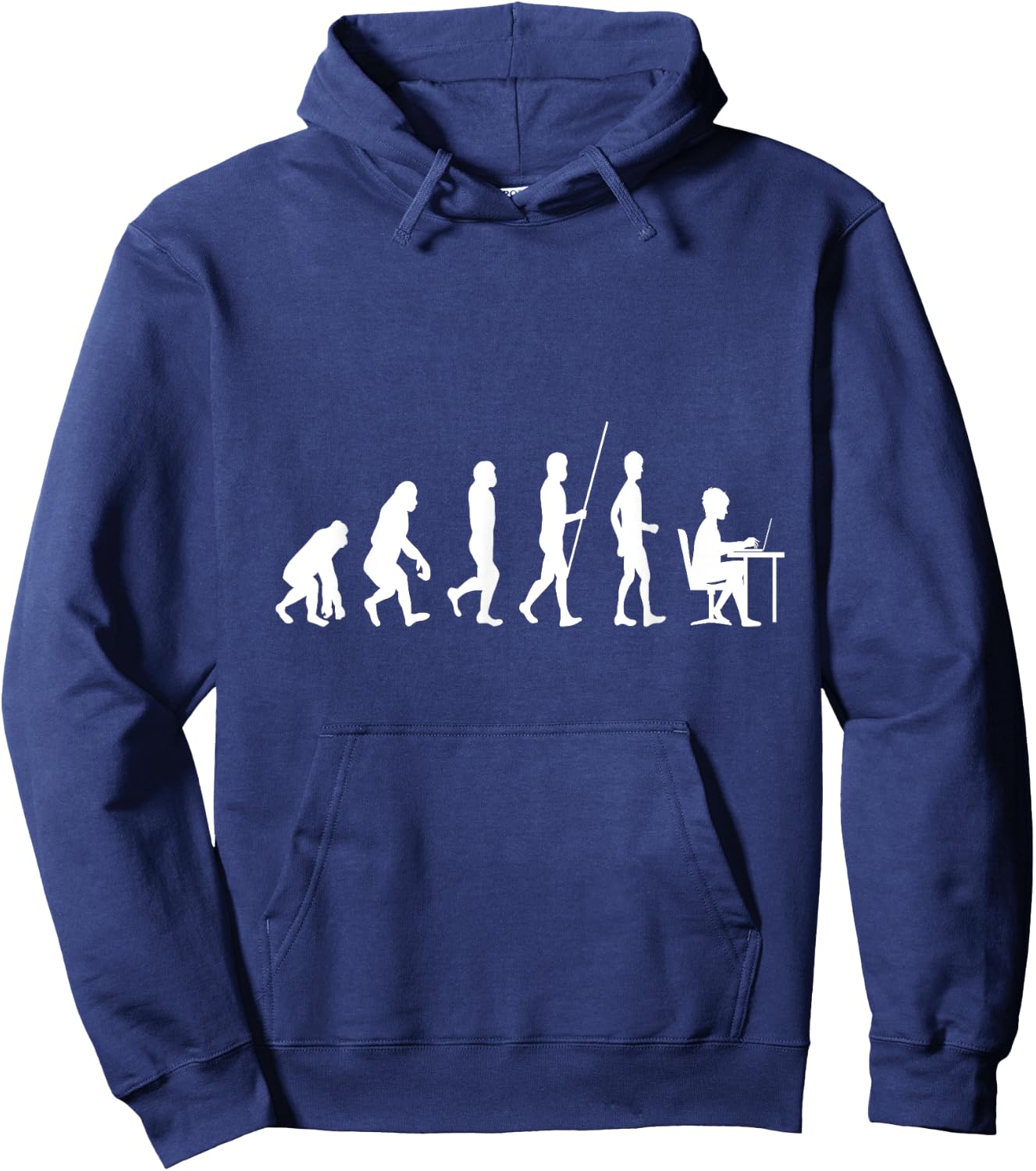 Computer Geek Gift Funny Programmer Evolution Hoodie - Hoodie | Navy