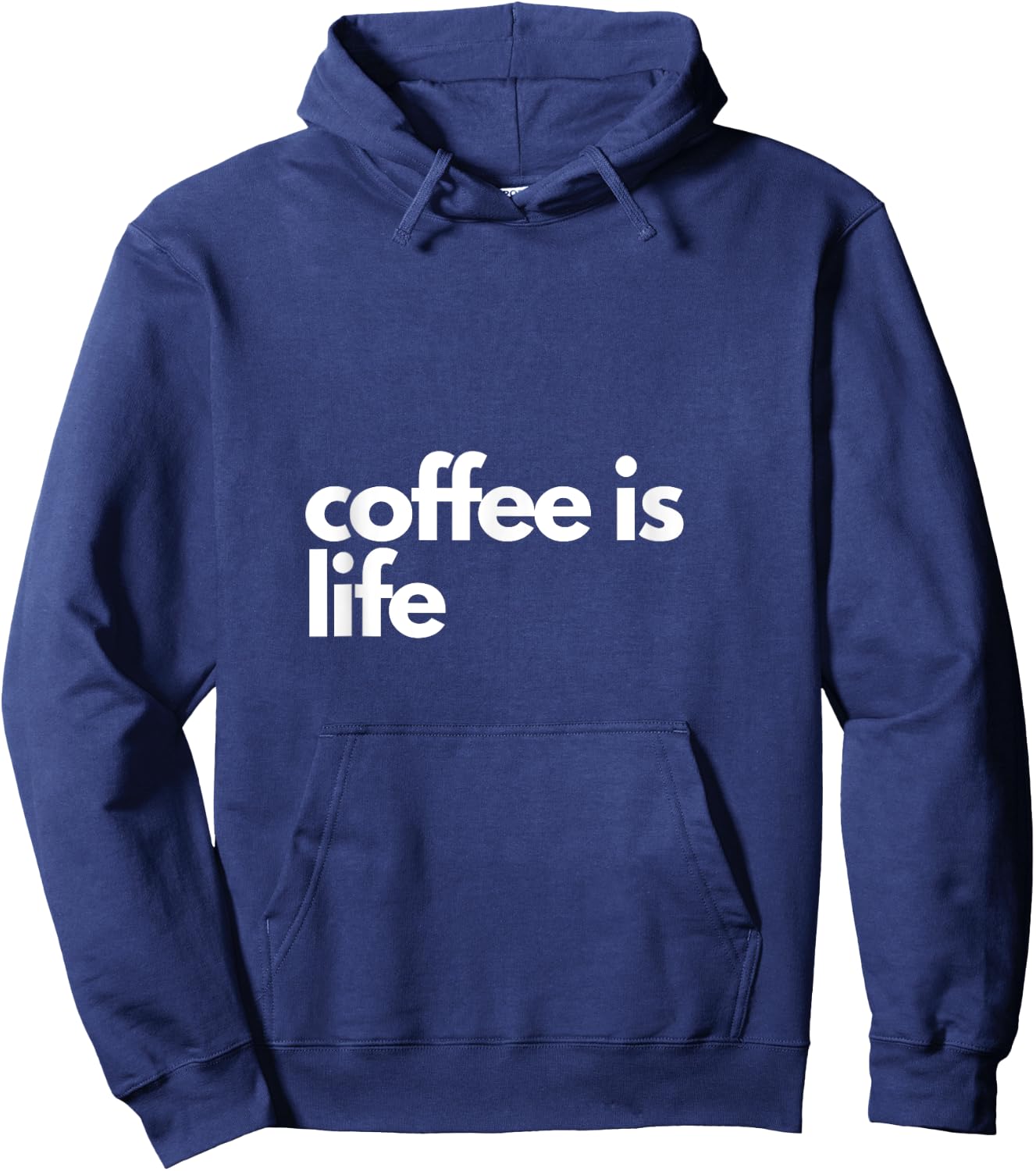 Coffee is Life Hoodie - Hoodie | Navy
