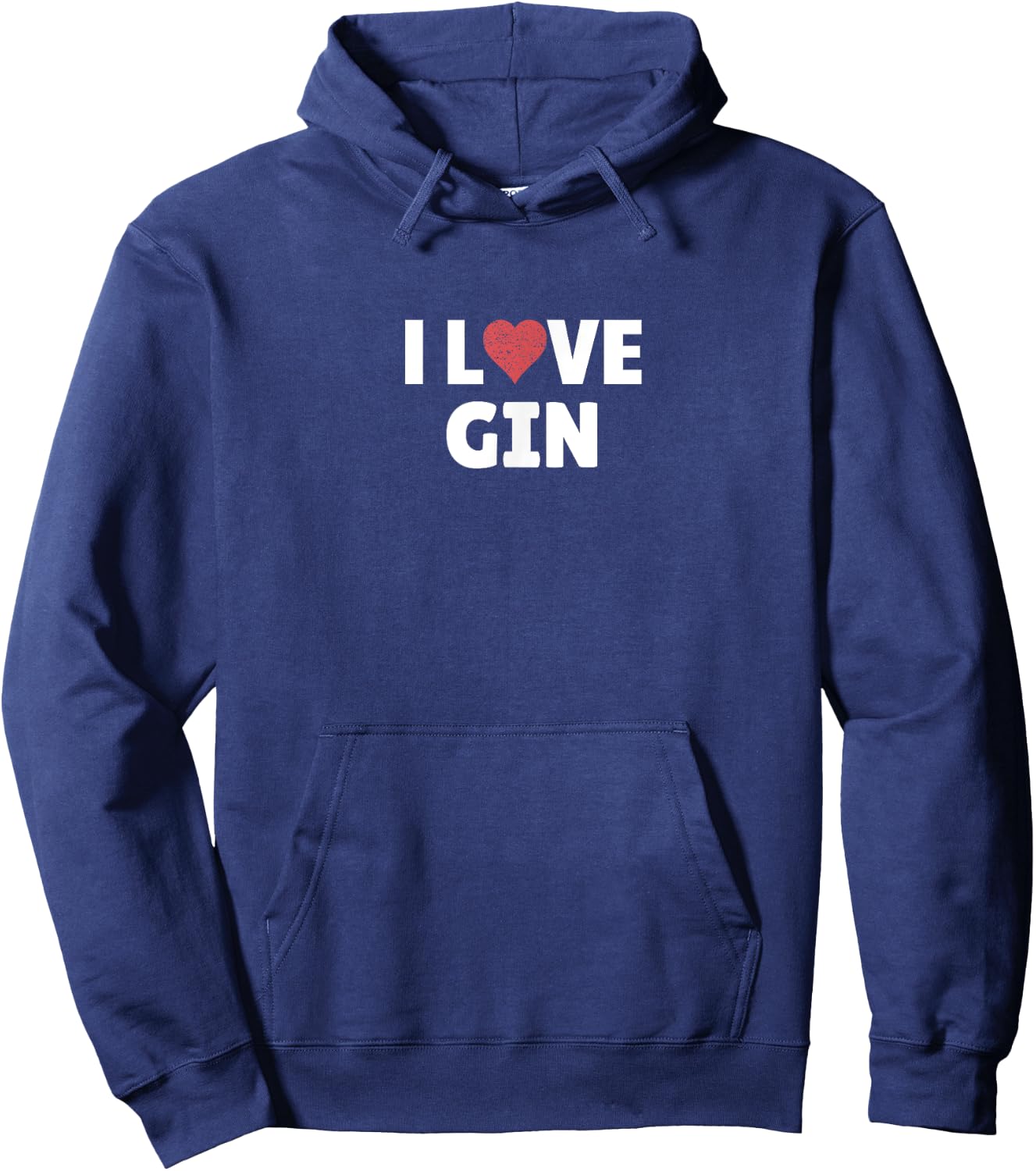 I Love Gin Hoodie - Hoodie | Navy