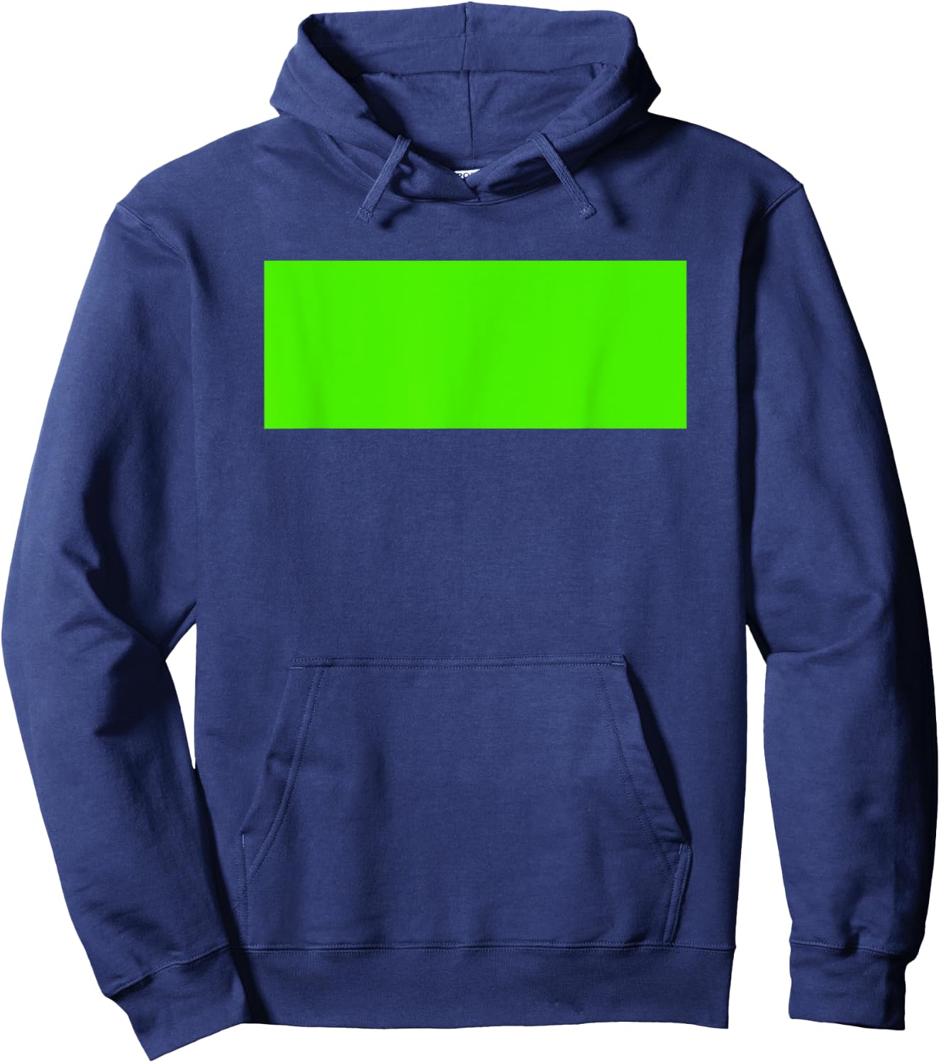 Green Screen Design Chroma Key Photo Video Effect Hoodie - Hoodie | Navy