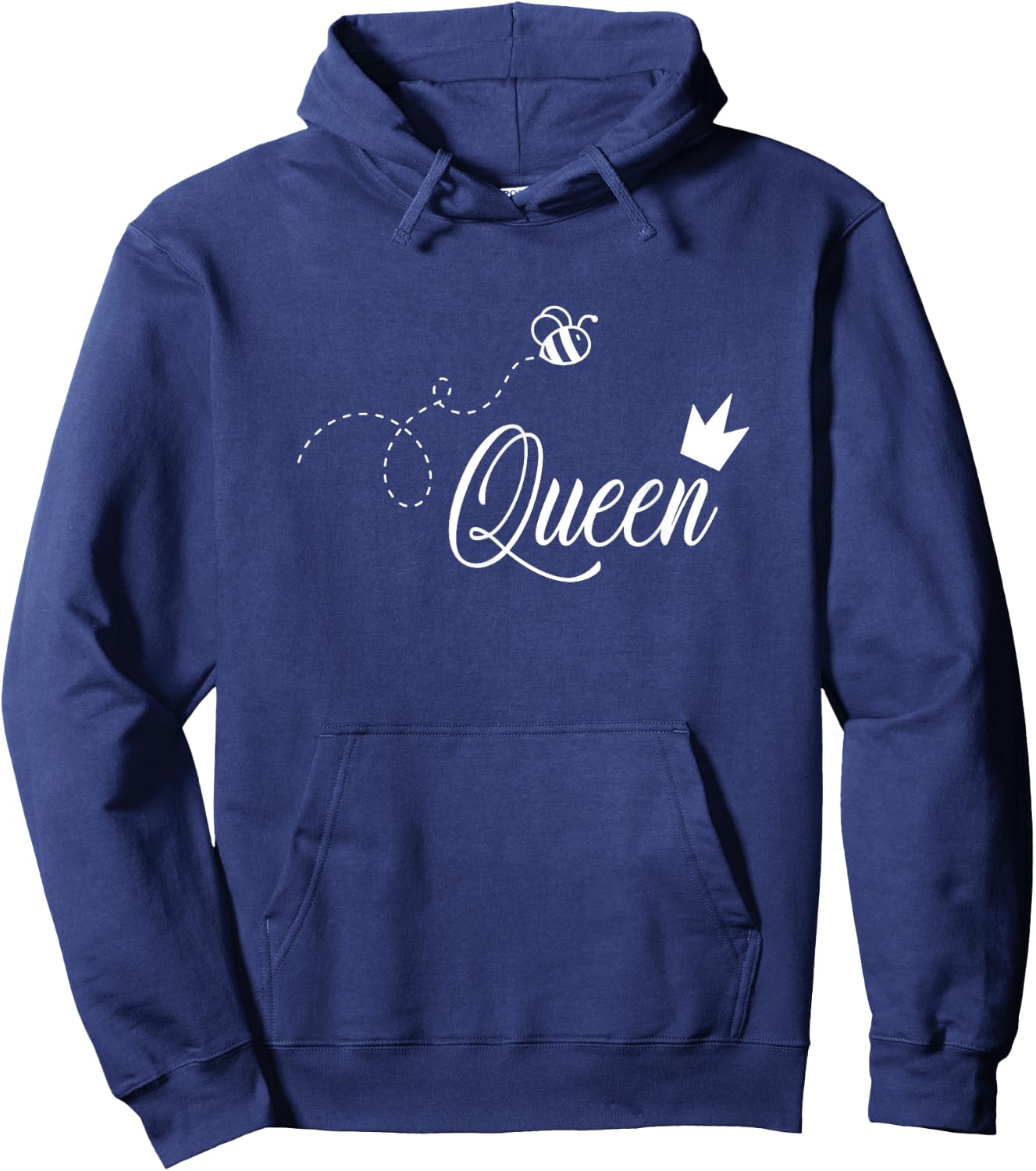 Queen Honeybee - Cute Bumblebee For Beekeeper Bee Lovers Hoodie - Hoodie | Navy