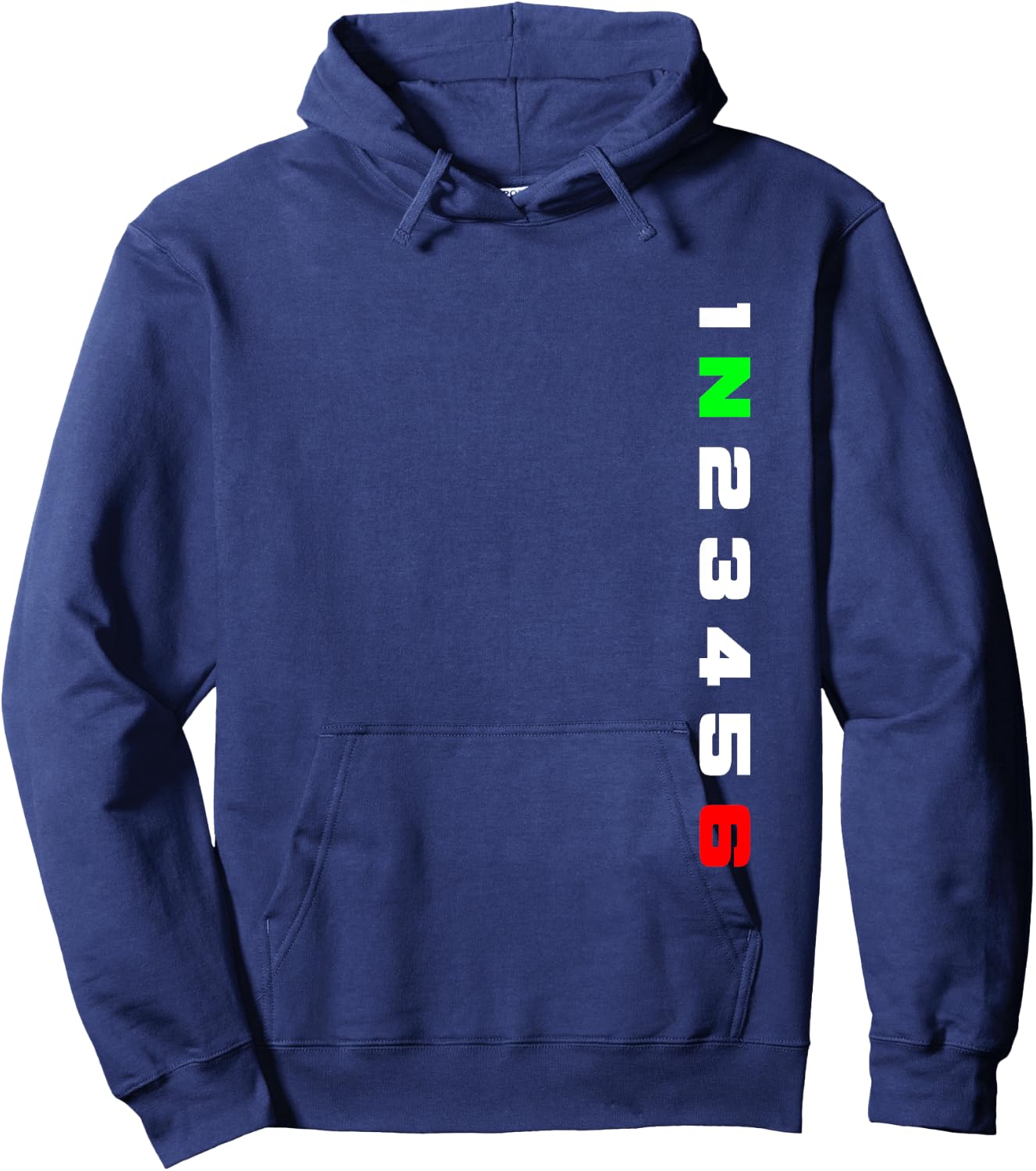 Motorcycle Shift Biker Hoodie - Hoodie | Navy