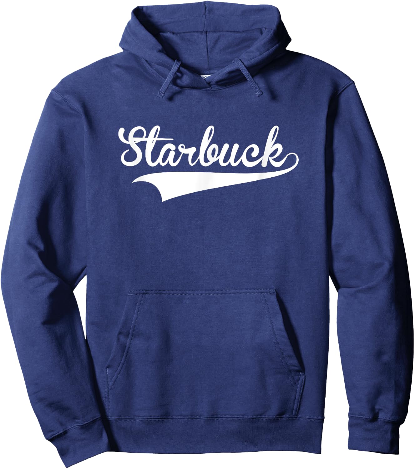 STARBUCK Baseball Vintage Retro Font Hoodie - Hoodie | Navy
