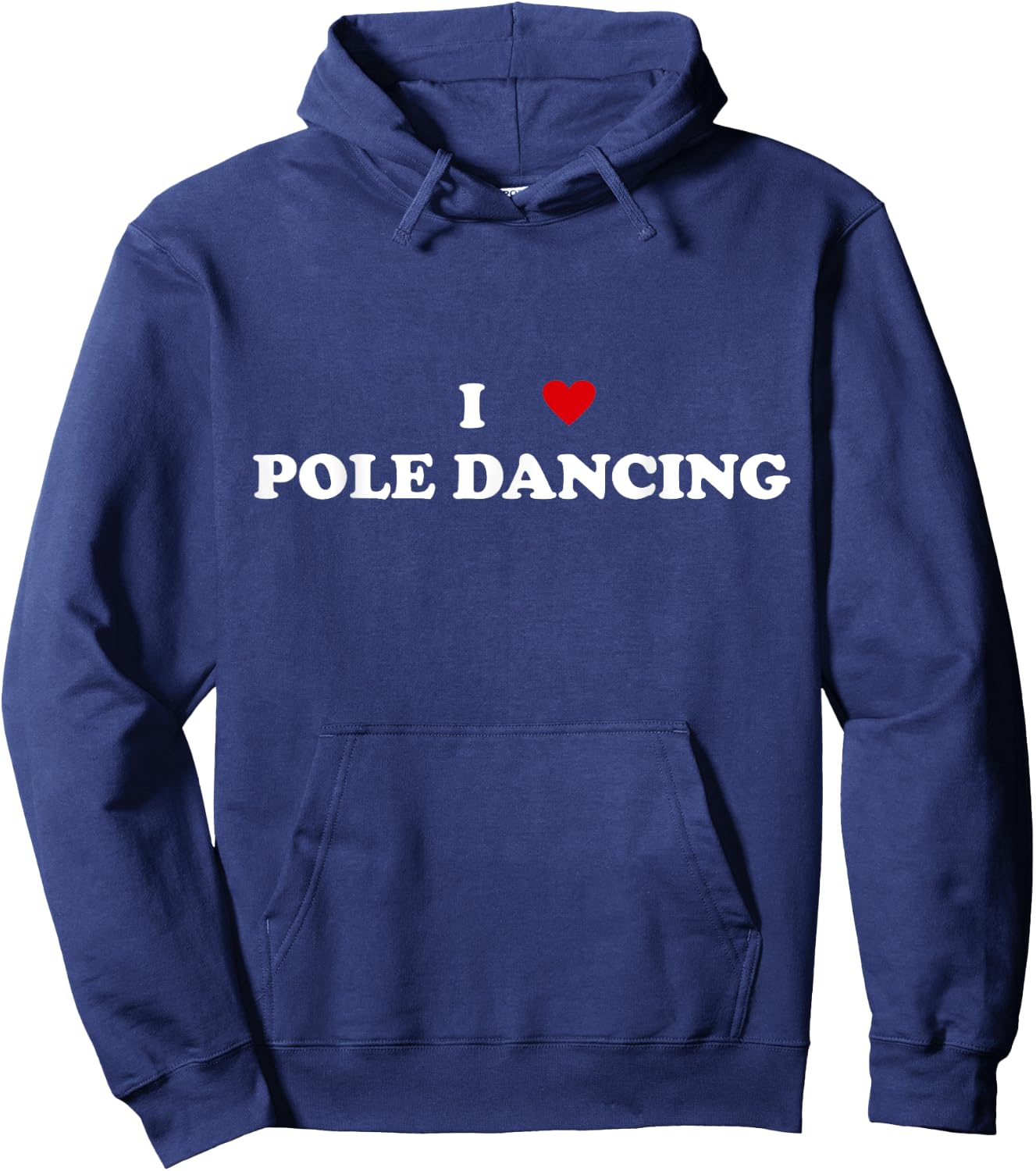 I Heart Pole dancer - I Love Pole Dancing Hoodie - Hoodie | Navy