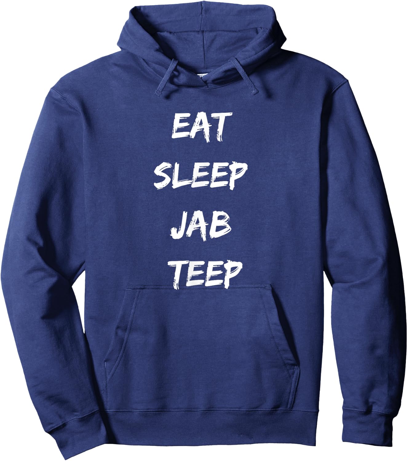 Eat Sleep Jab Teep Rep Muay Thai Hoodie - Hoodie | Navy