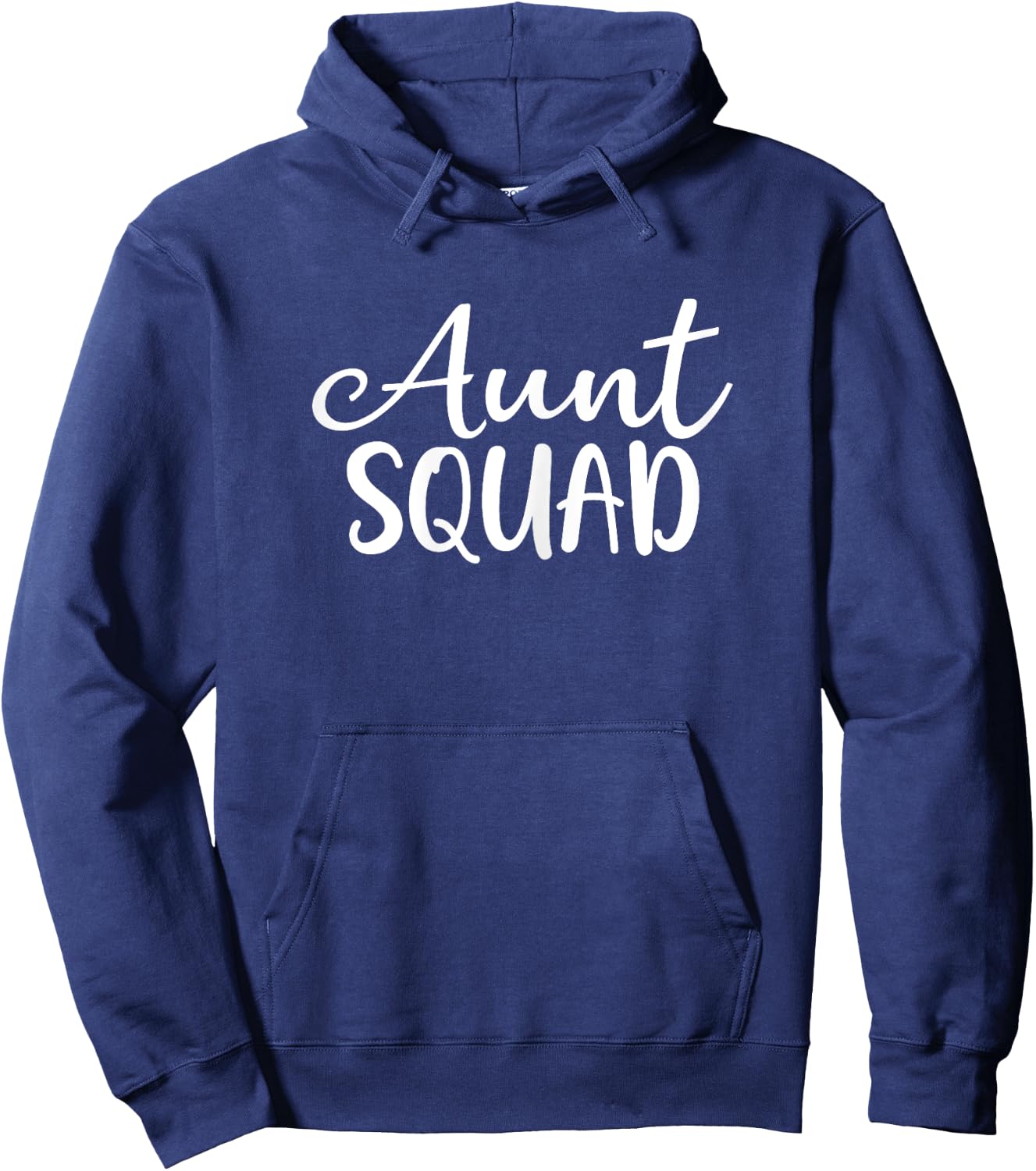 Aunt Squad Auntie Gift Hoodie - Hoodie | Navy