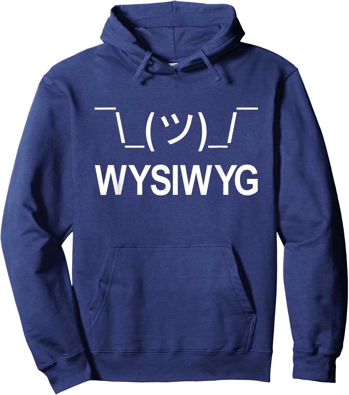 WYSIWYG Geeky Qwerty Key Combo Shoulder Shrug Hoodie - Hoodie | Navy