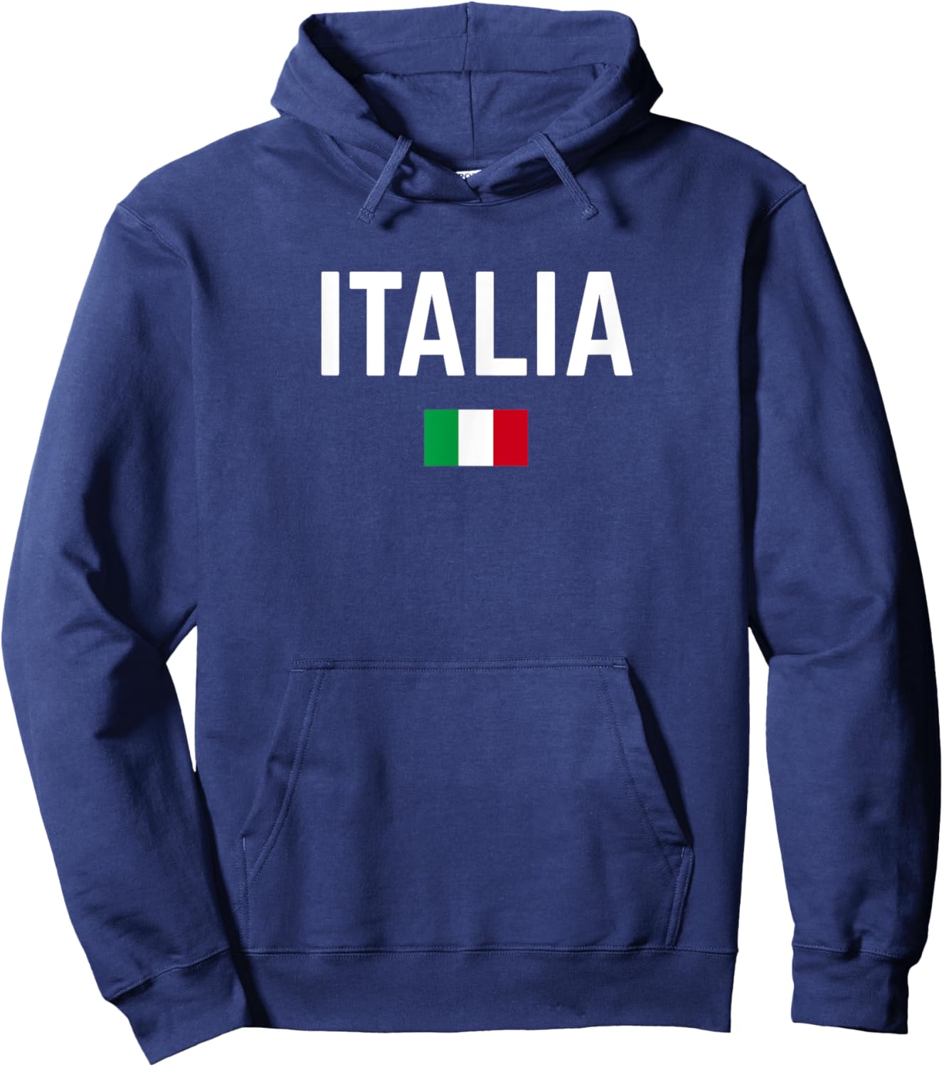 ITALIA Flag ITALY | Men Women Kids | ITALIAN Hoodie - Hoodie | Navy