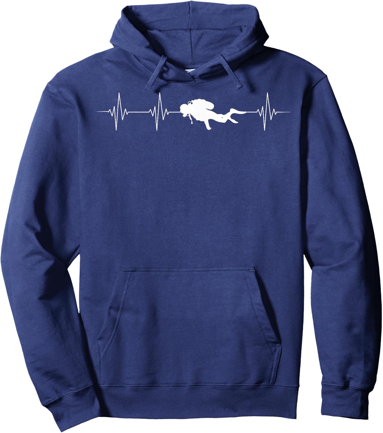 Scuba Diving Lover Underwater Diver Ocean Swimmer Hoodie - Hoodie | Navy