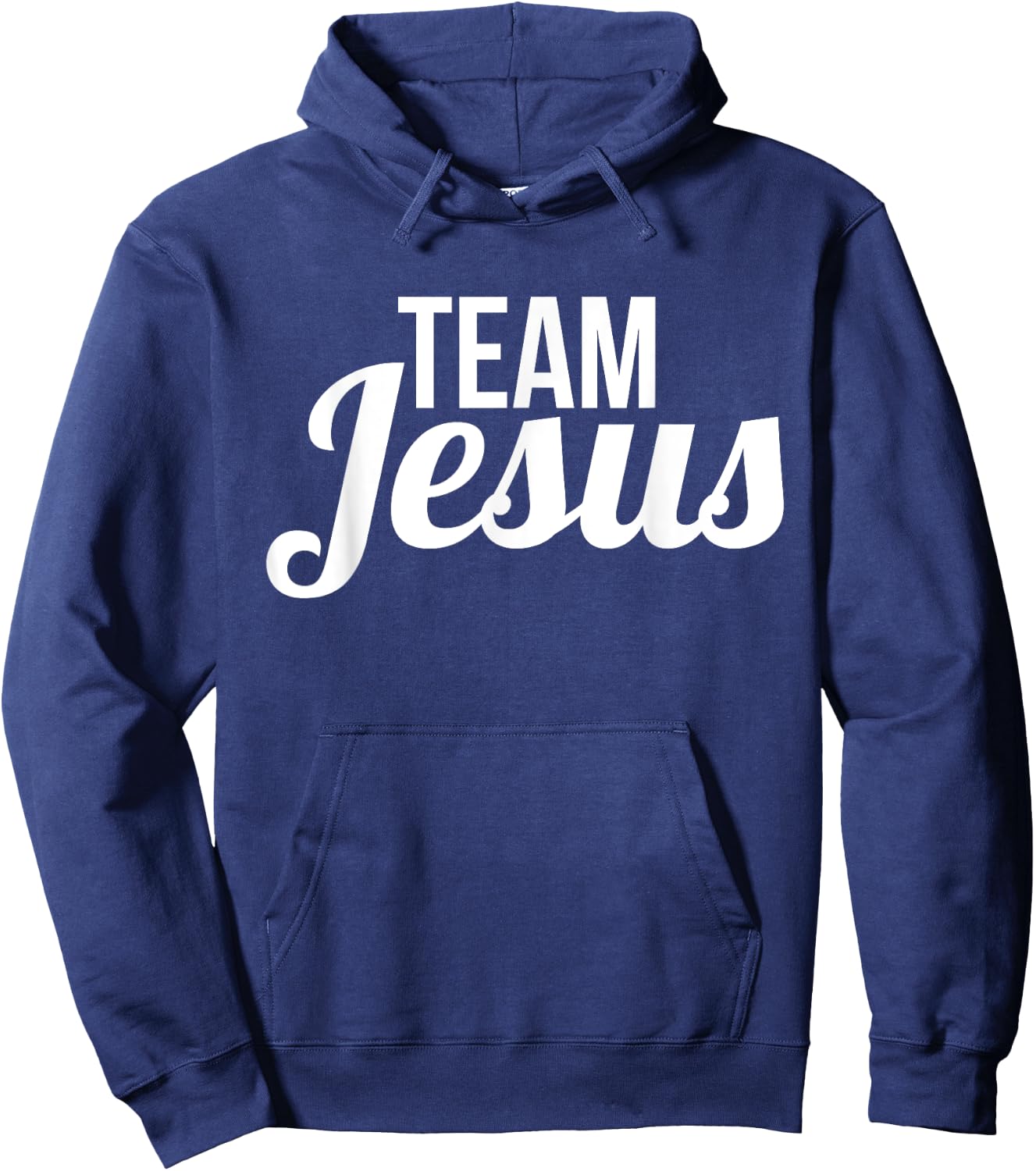 Team Jesus Shirt Vintage Bold Cool Christian Hoodie - Hoodie | Navy