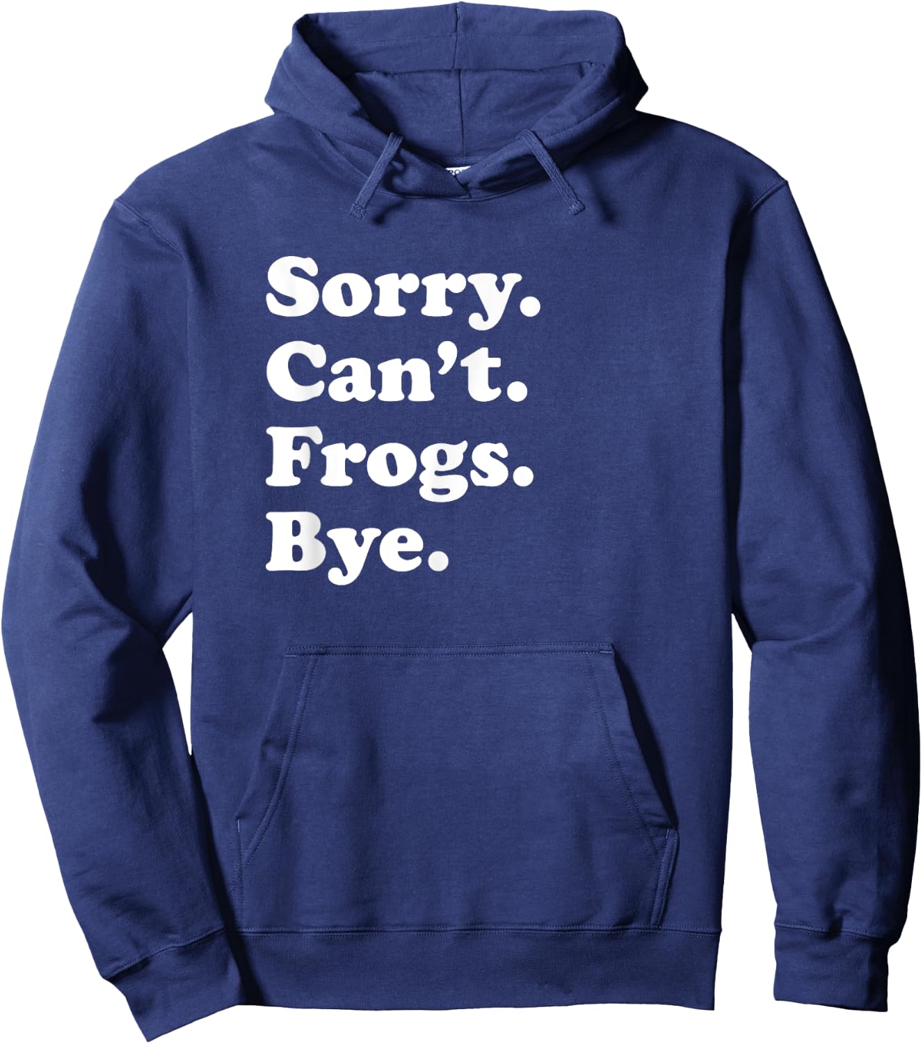 Funny Frog Gift Women Boys or Girls Hoodie - Hoodie | Navy