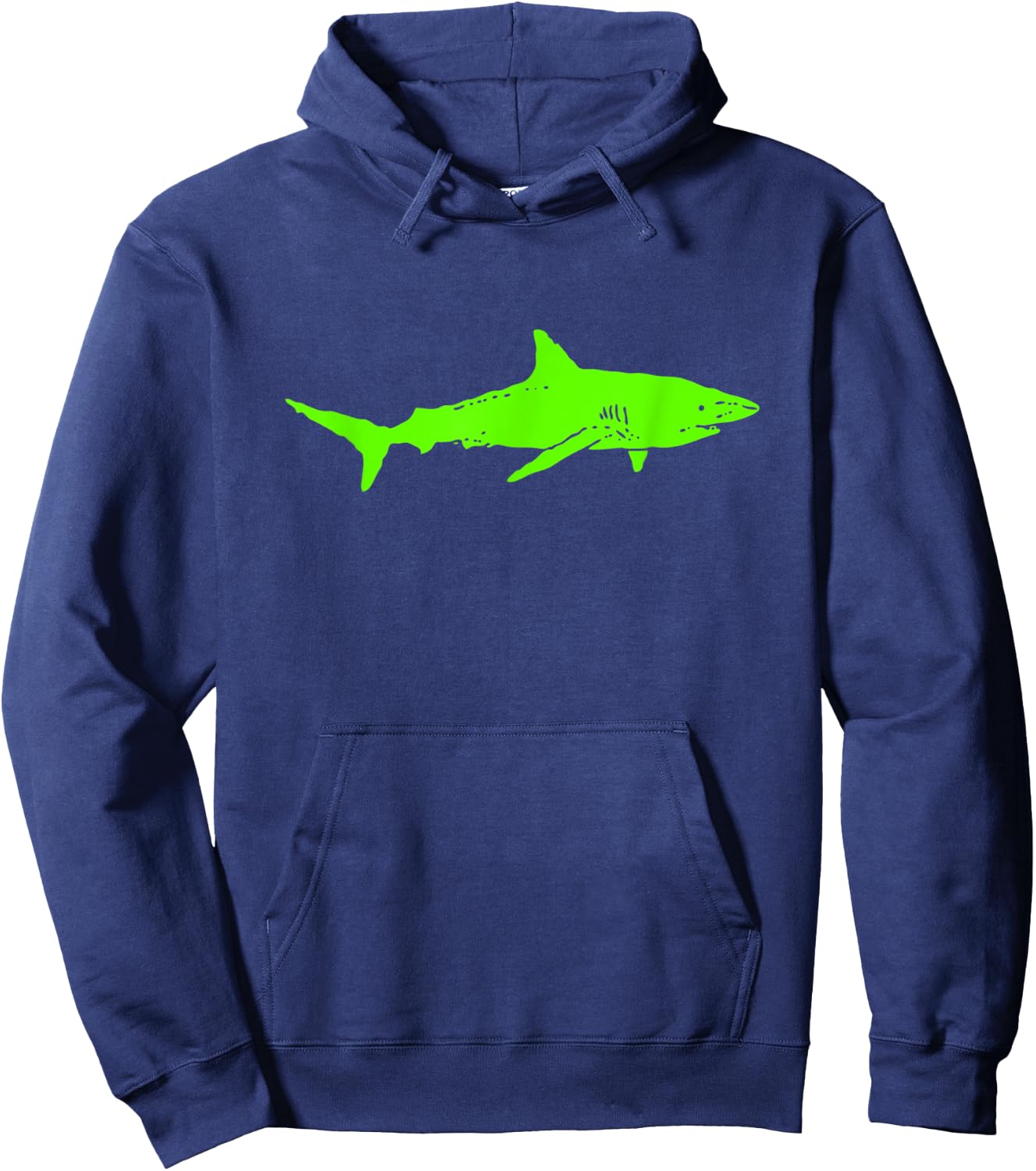 Shark Shirt | Shark Silhoulette | Shark Lover Gift | Shark Hoodie - Hoodie | Navy