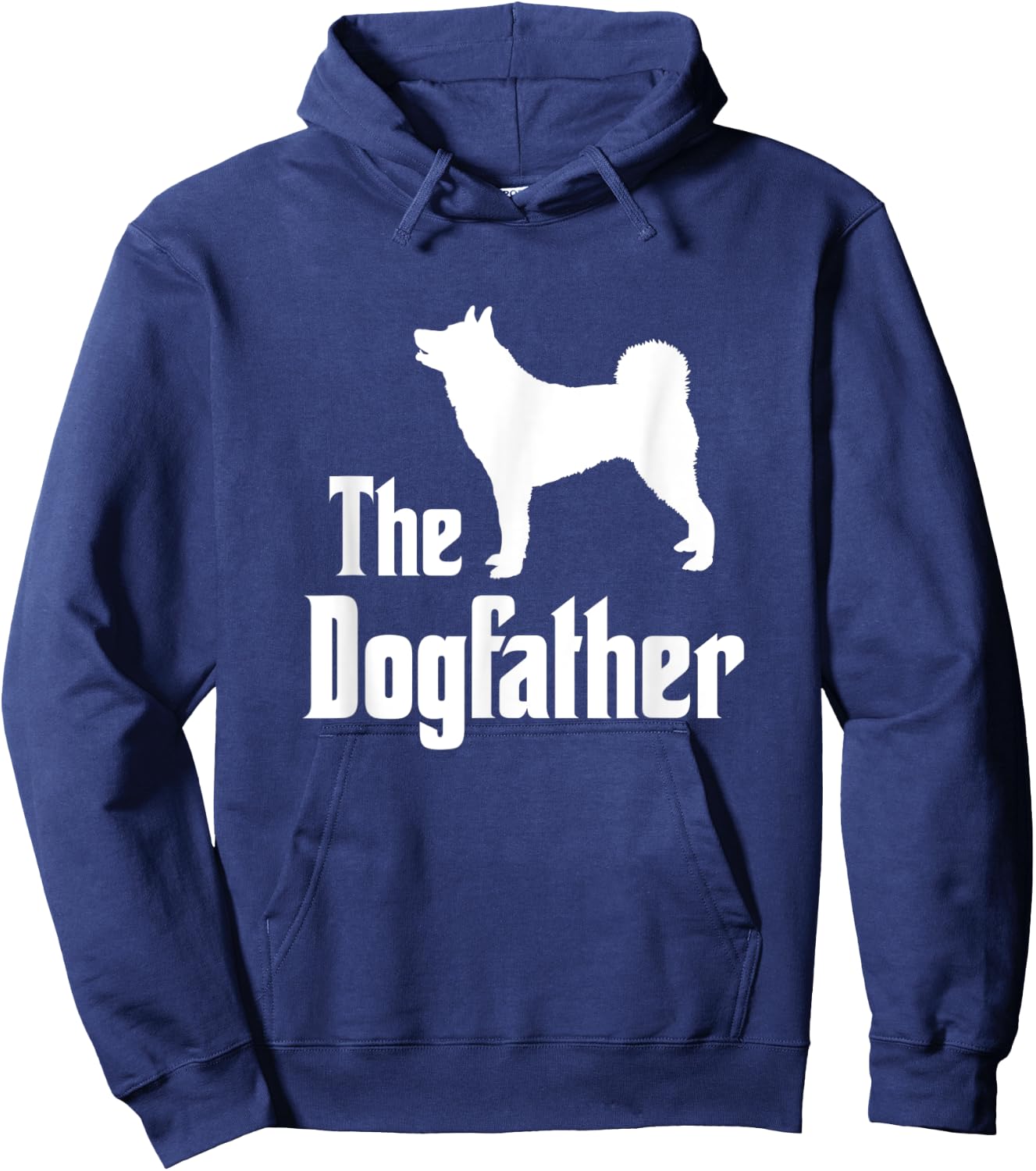 The Dogfather - funny dog gift, funny Karelian Bear Dog Hoodie - Hoodie | Navy