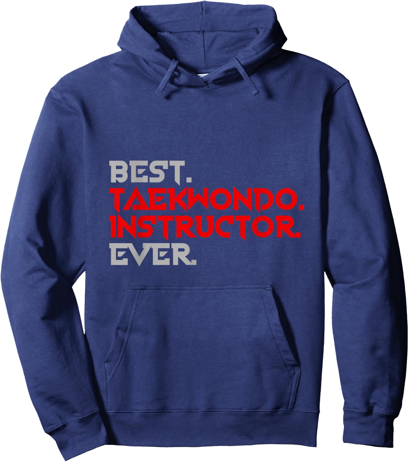 Korean Taekwondo Instructor Gift Taekwondo Hoodie - Hoodie | Navy